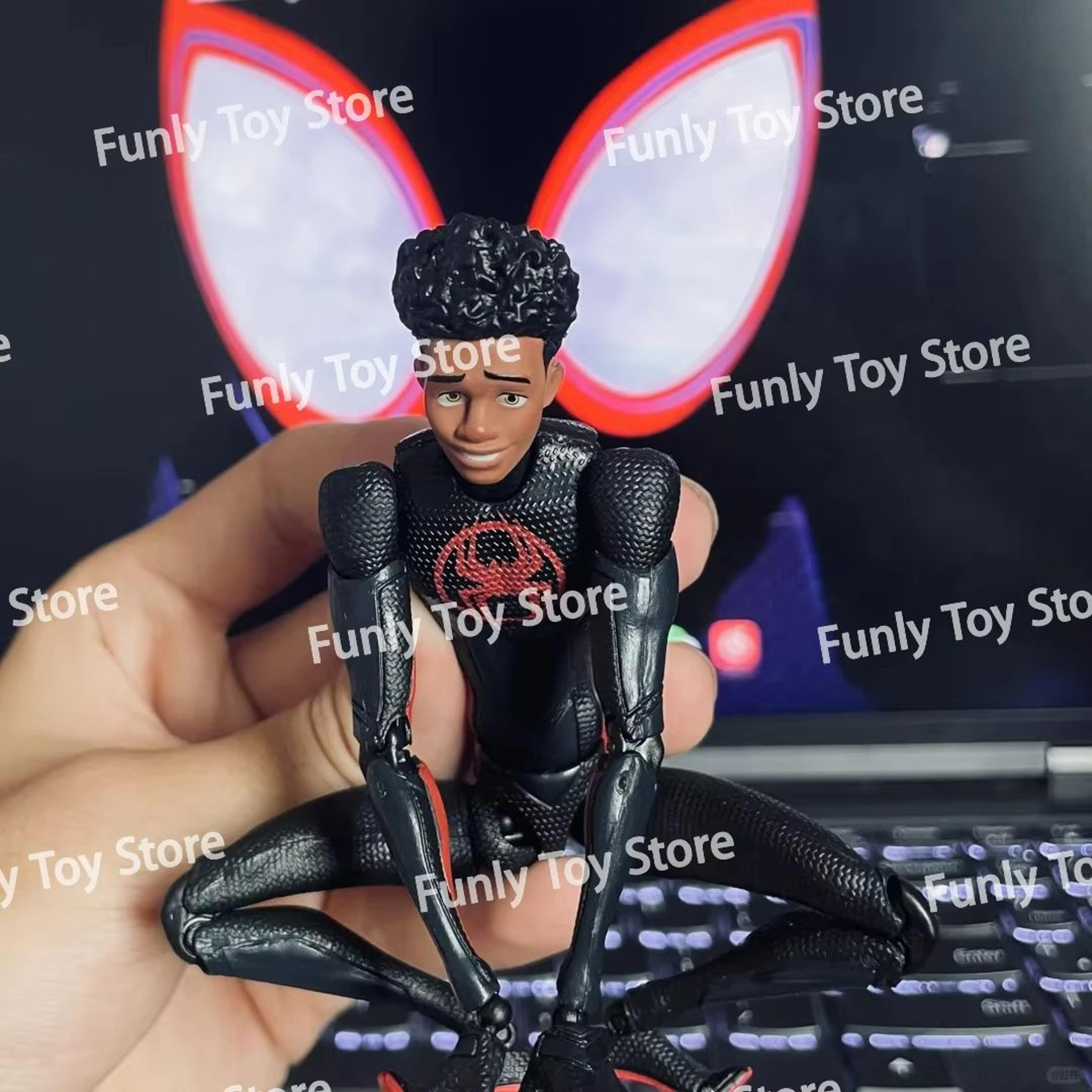 Miles Morales SpiderMan Action Figure  Across The SpiderVerse Collectible Anime Figurine Toy 1