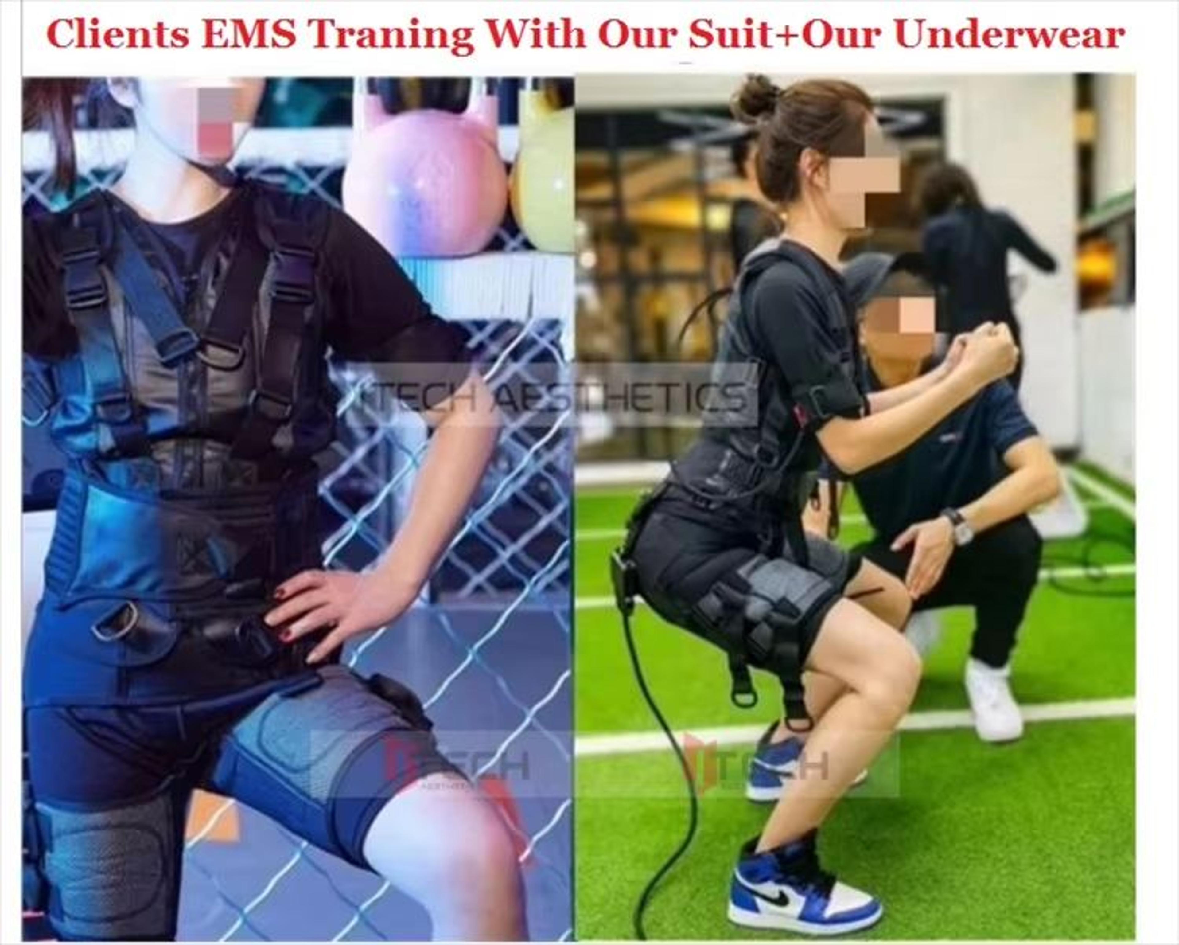 EMS Training Suit  Breathable Performance Wear For Miha Bodytec  EMS Workouts 5
