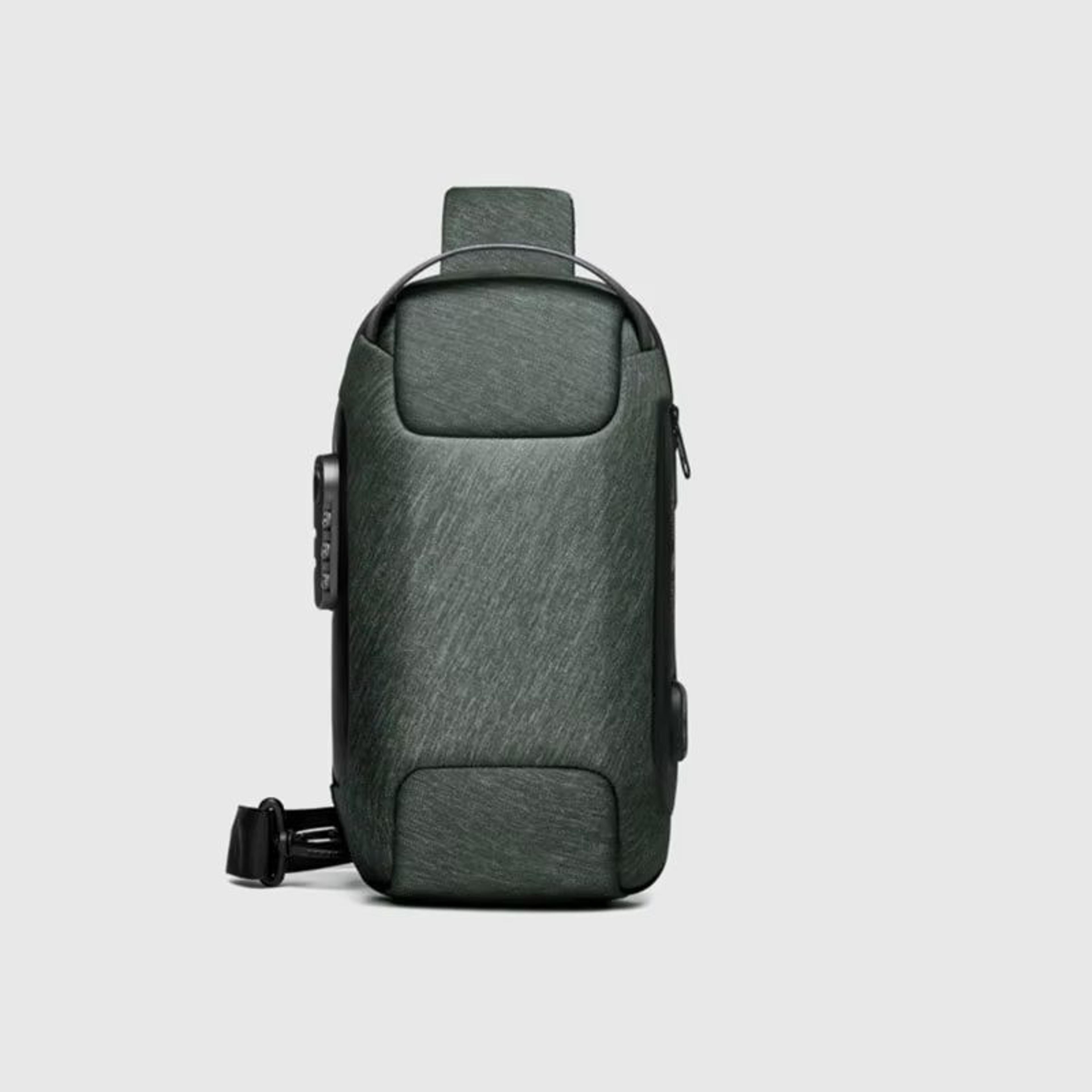 Mens USB Crossbody Bag  Waterproof AntiTheft Shoulder Chest Pack For Travel  Daily Use 7