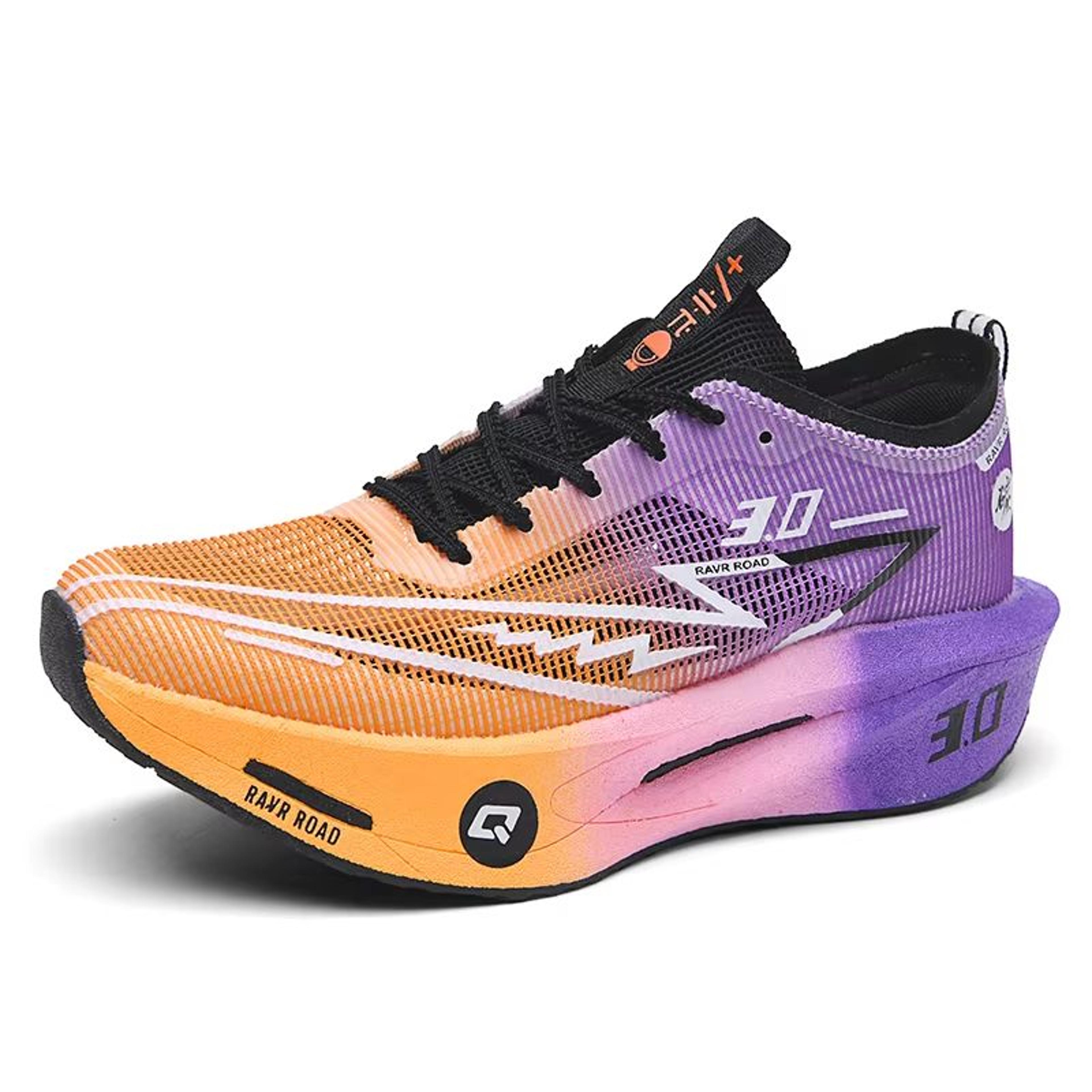 Mens Professional Running Shoes  Full Palm Carbon Plate Cushion Lightweight Training Sneakers 12