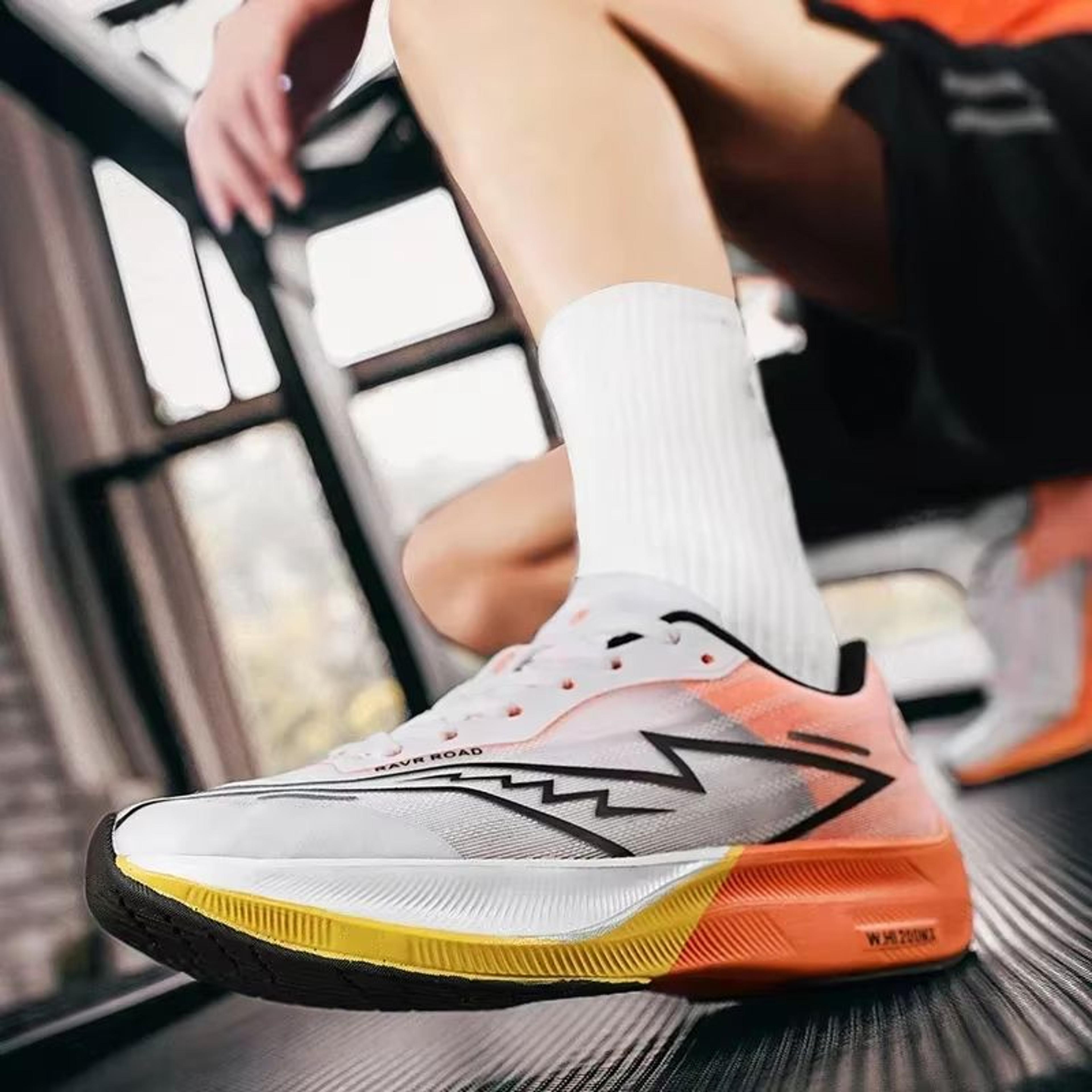 Mens Professional Running Shoes  Full Palm Carbon Plate Cushion Lightweight Training Sneakers 5