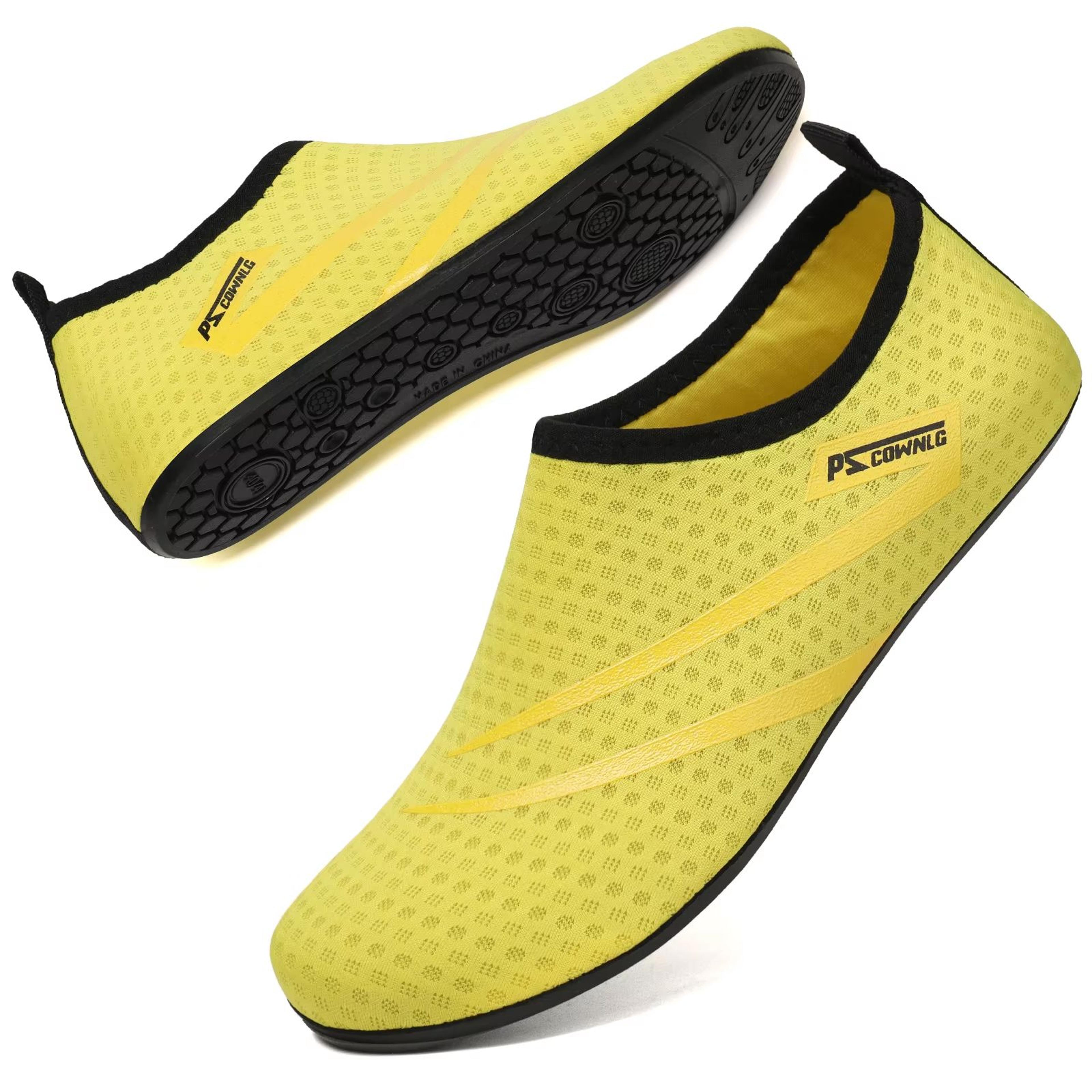 Unisex Water Sports Shoes  QuickDry Barefoot Aqua Socks SlipOn For Swimming Yoga  Beach Activities 11
