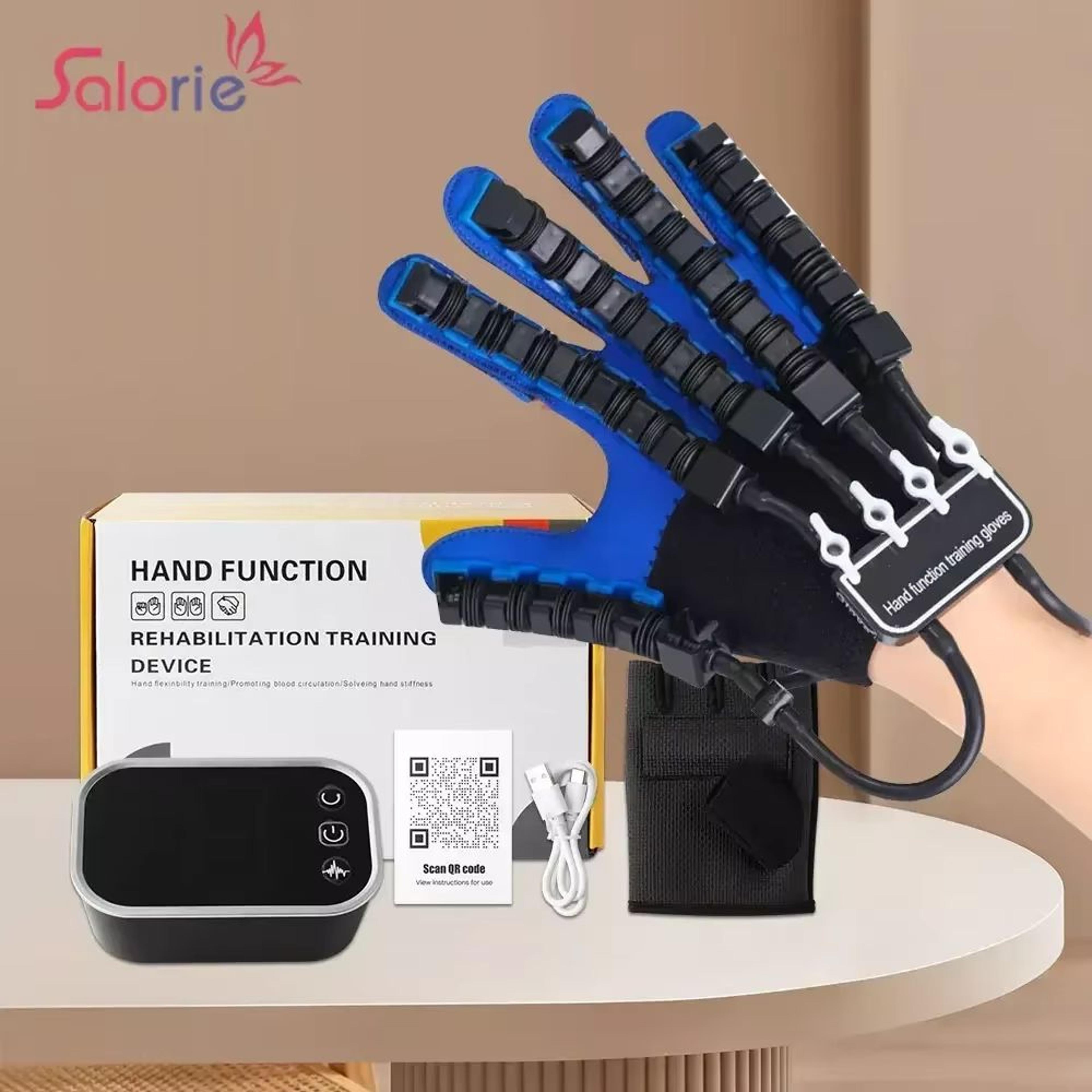 rehabilitation robot gloves – finger & hand therapy exerciser for stroke, hemiplegia, and cerebral infarction recovery