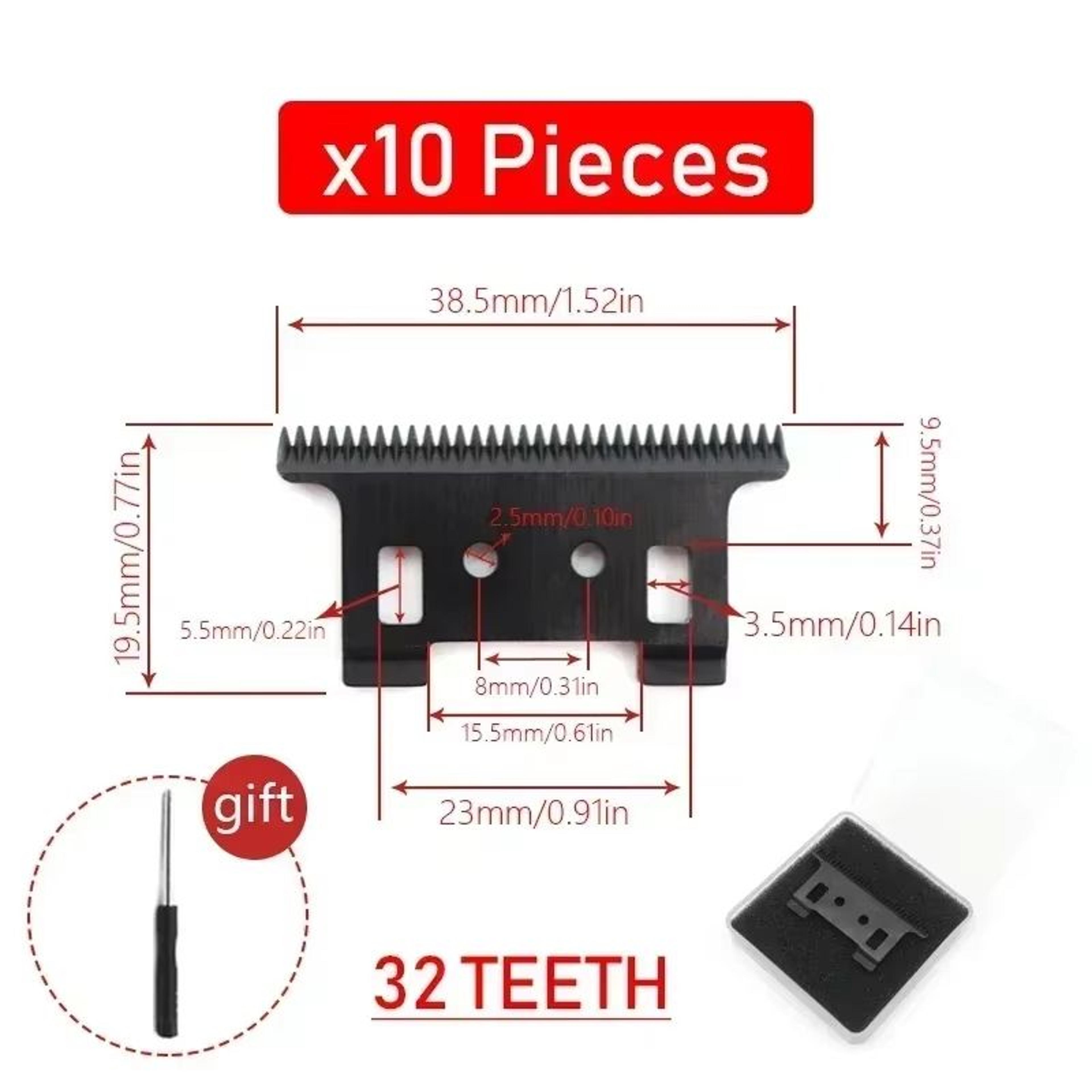 Original Replacement Blade For Kemei KM2299  Professional Hair Clipper Trimmer Cutting Head 11