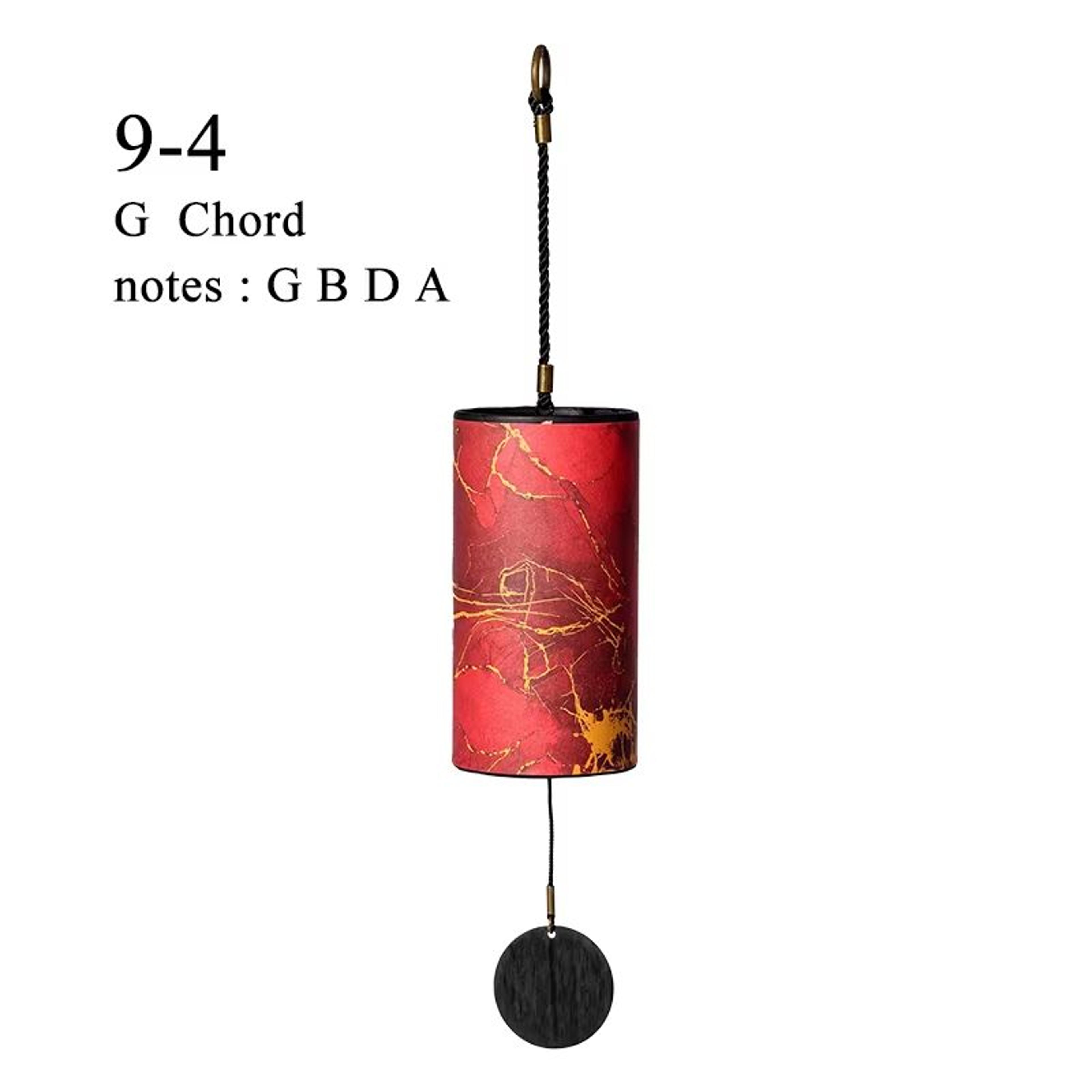 Hluru Bamboo Wind Chimes  9Rod Handcrafted Outdoor Wind Bell For Garden Patio  Meditation 6