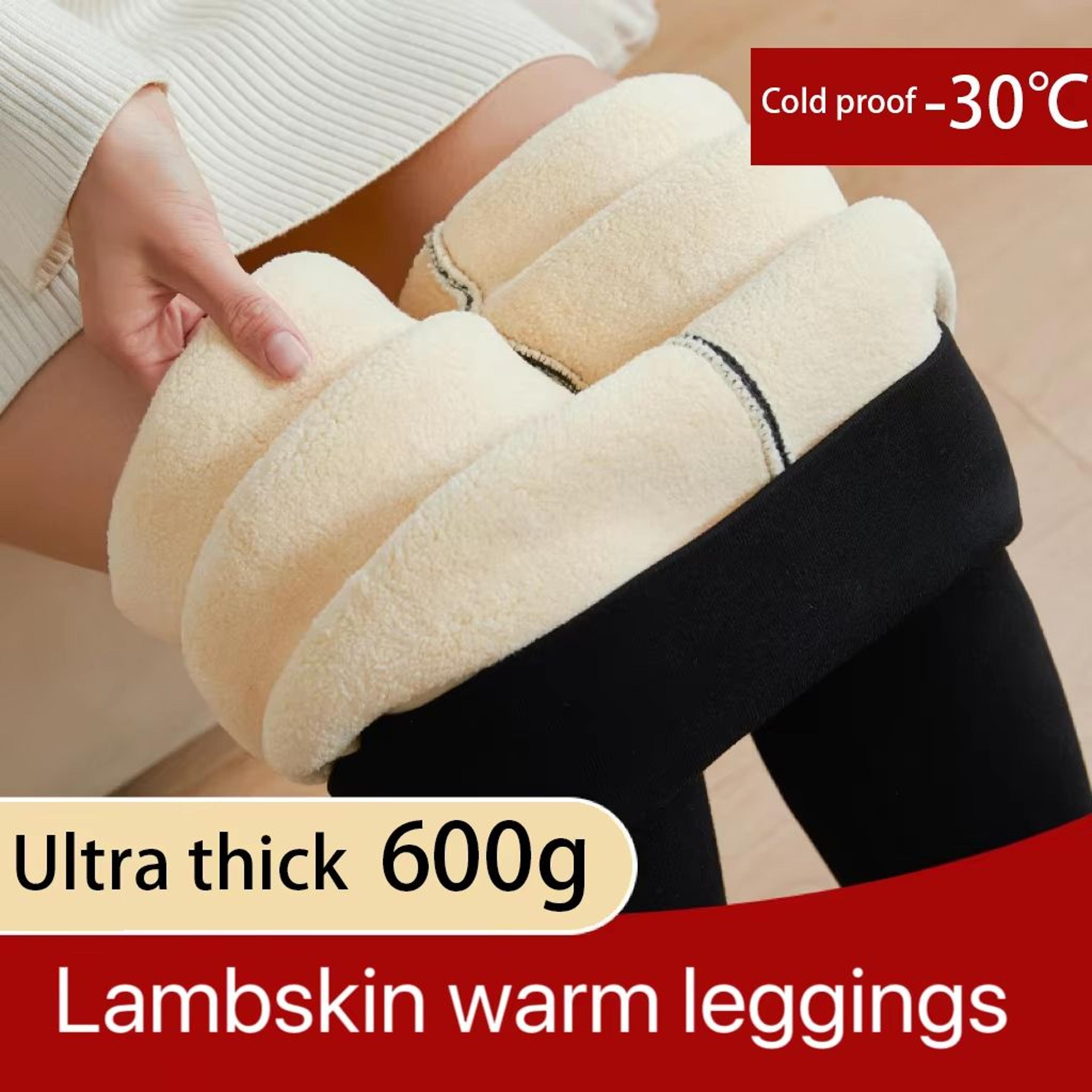 Womens Extra Thick Winter Leggings  Cotton Thermal High Waist Slim Fit Pants 7