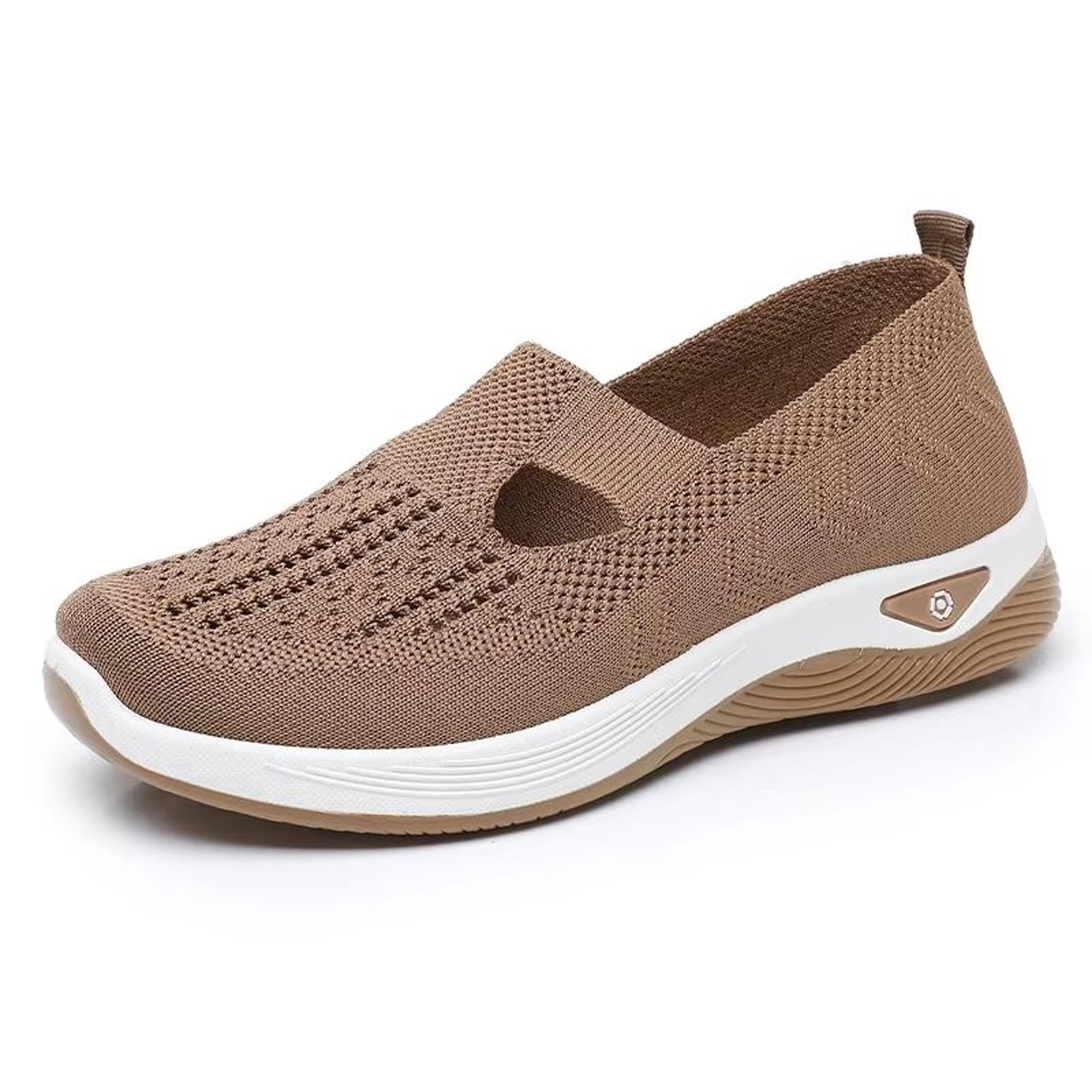 Womens Breathable Walking Shoes  Lightweight NonSlip Flat Shoes With Soft Sole For Summer Comfort 10