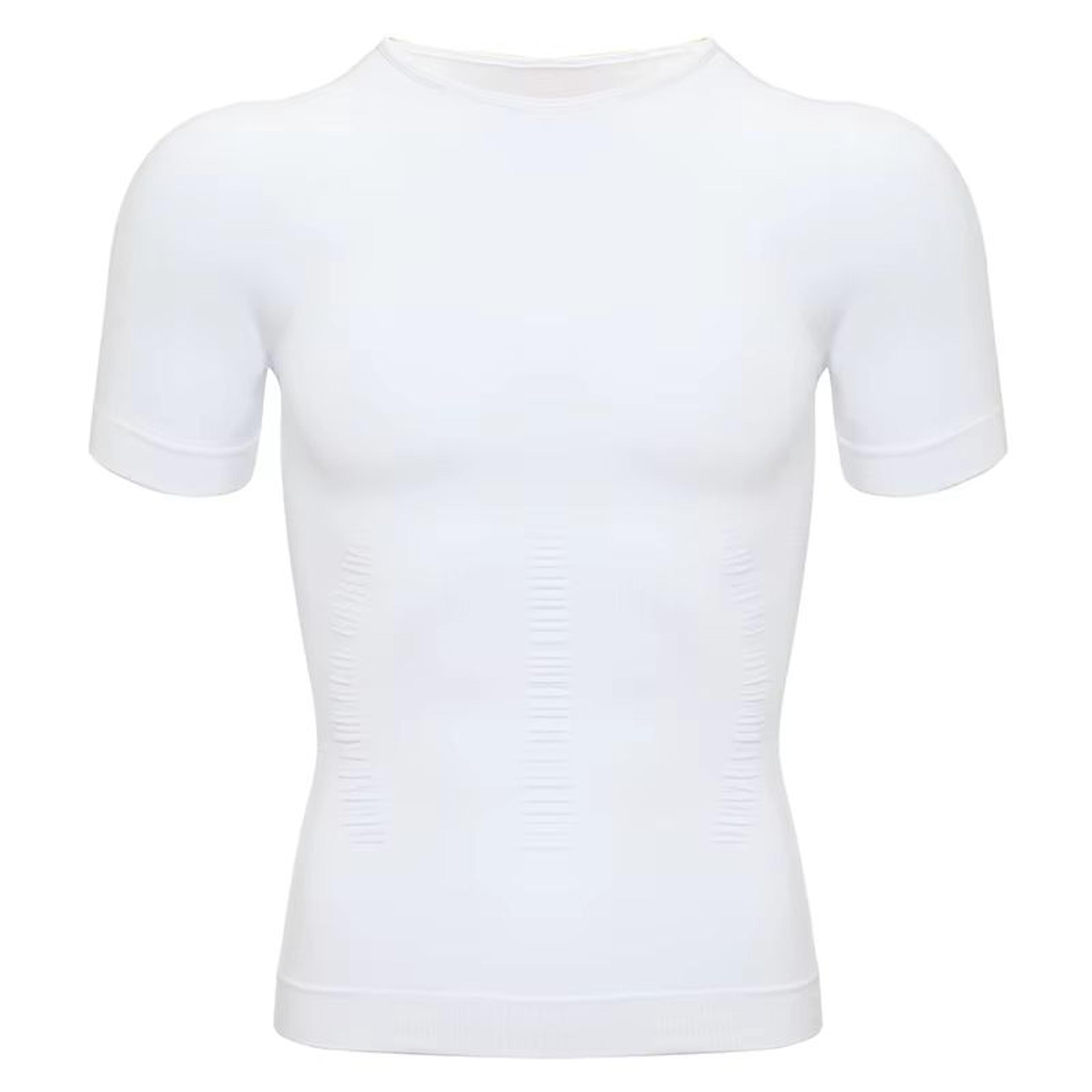 2PCS Mens Slimming Body Shaper TShirt  Compression Shapewear With Belly Control  Posture Support 10