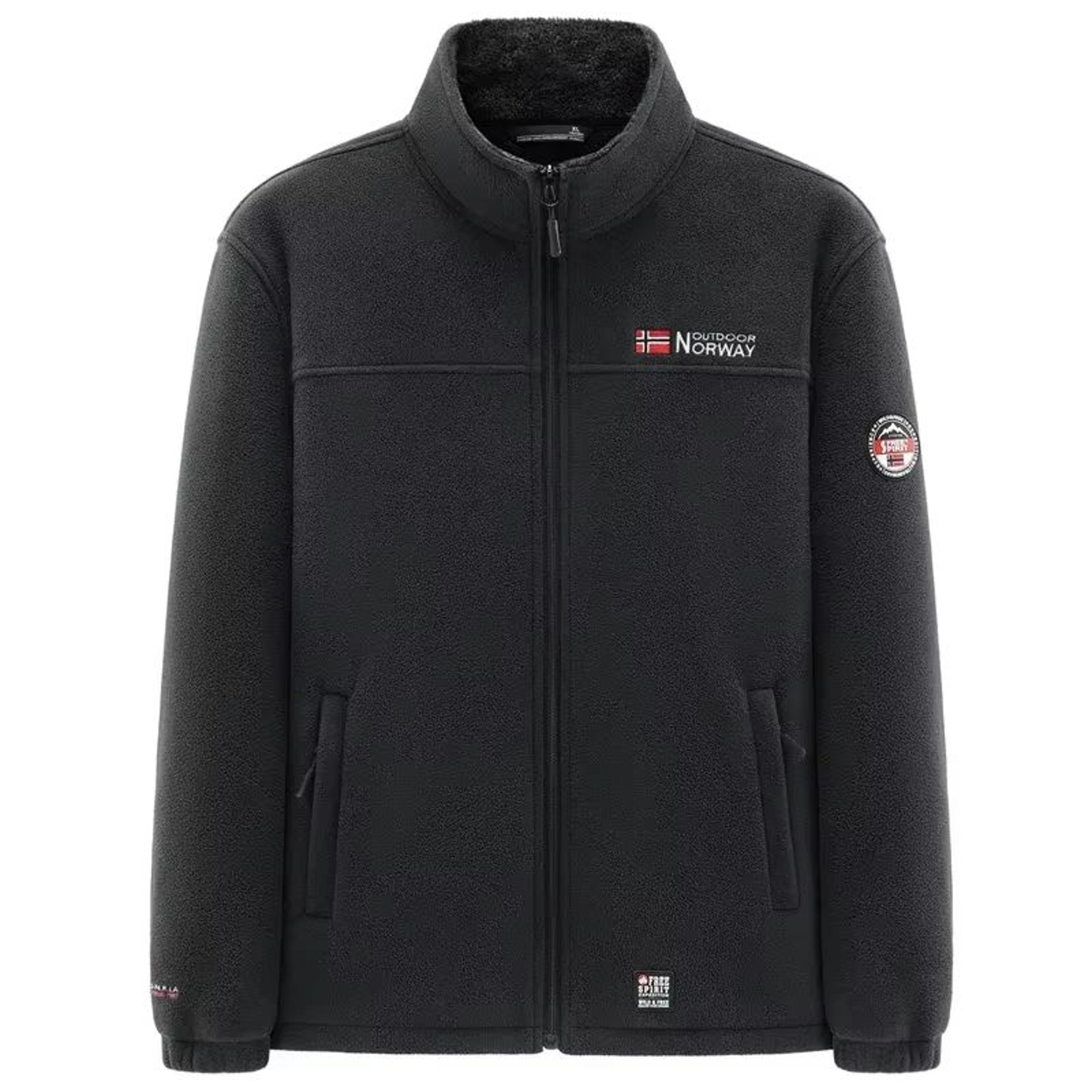 Mens Winter Fleece Jacket  Thicken Warm Outdoor Hiking  Camping Coat 6