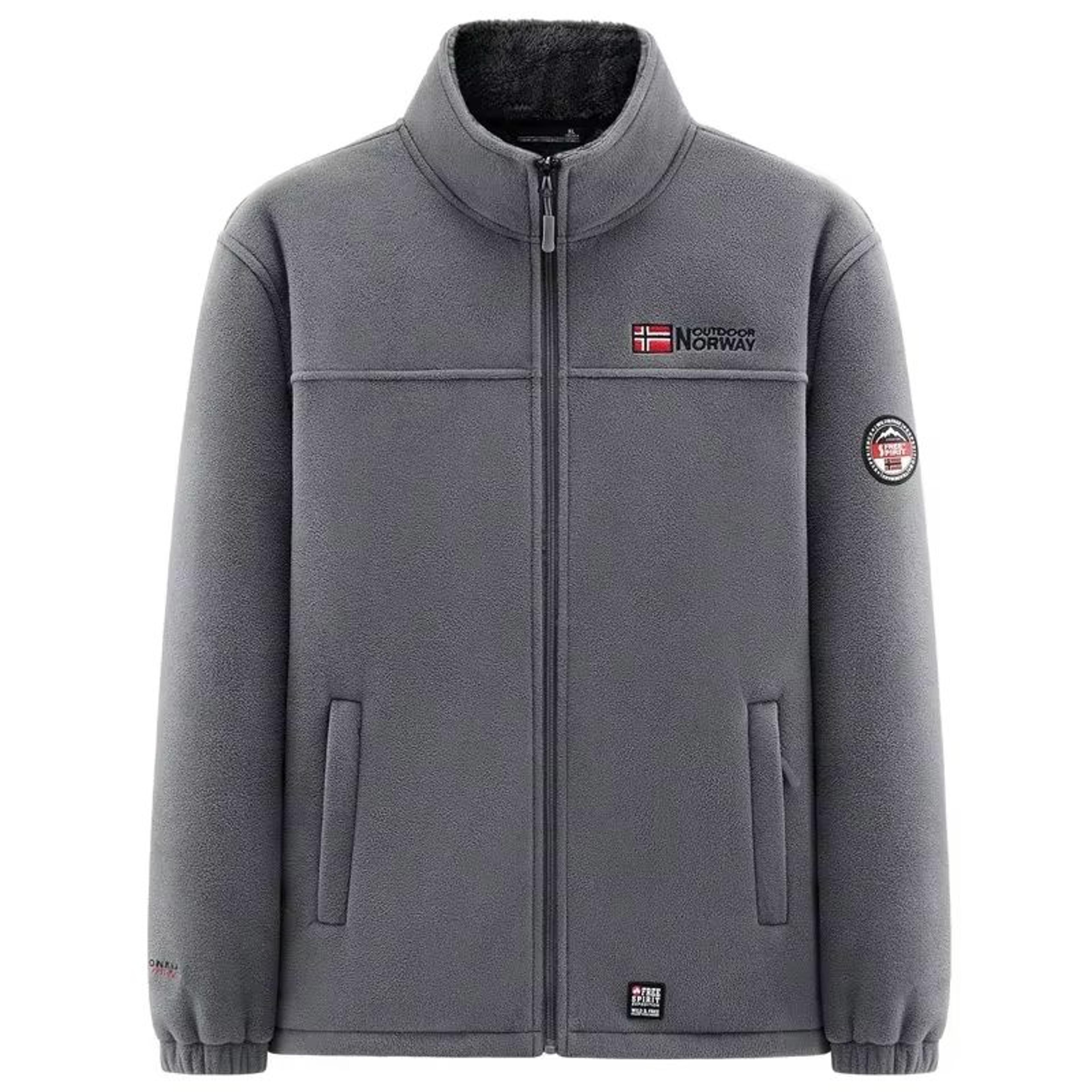 Mens Winter Fleece Jacket  Thicken Warm Outdoor Hiking  Camping Coat 7