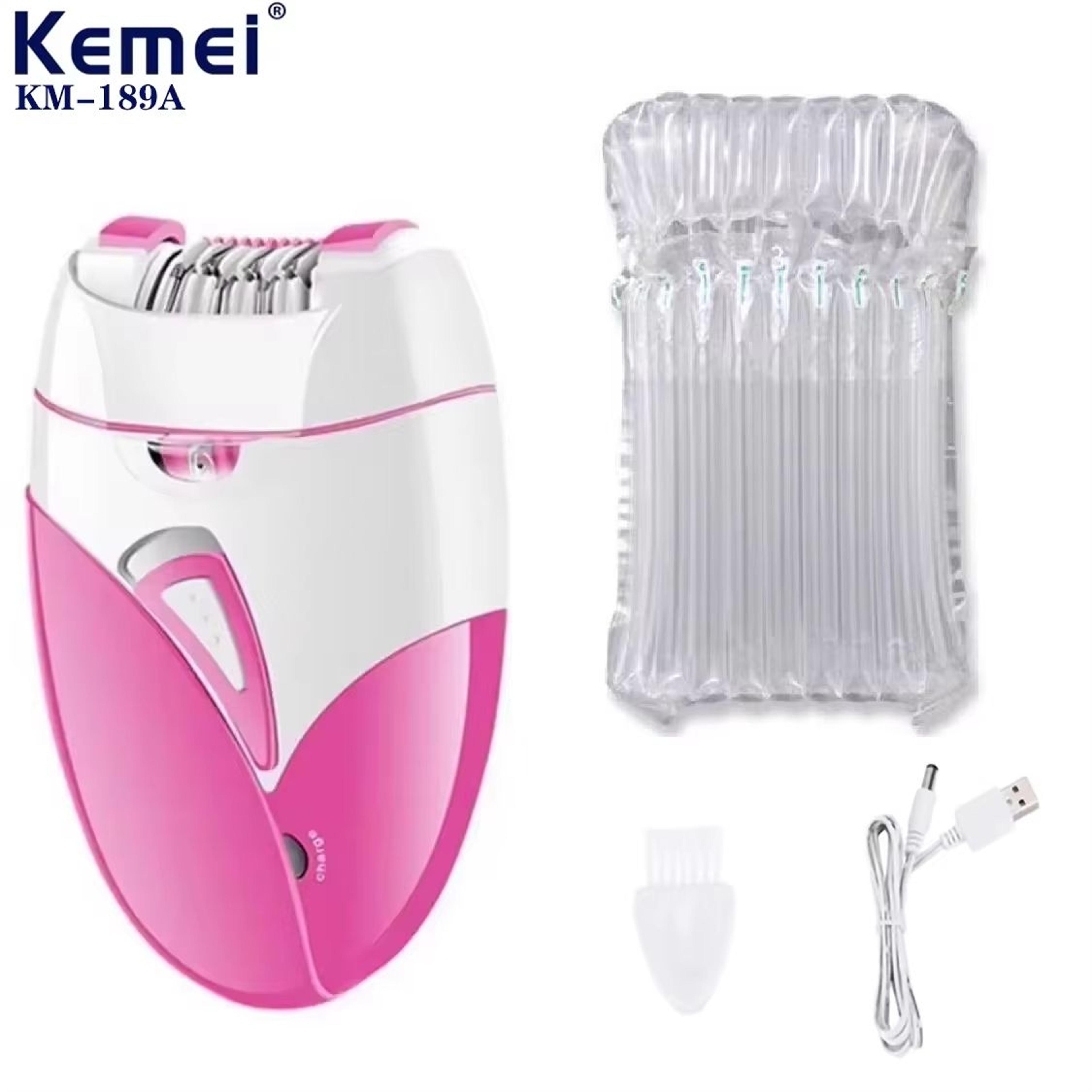 Kemei Womens Electric Epilator  2Speed Hair Remover For Face Body  Bikini 6
