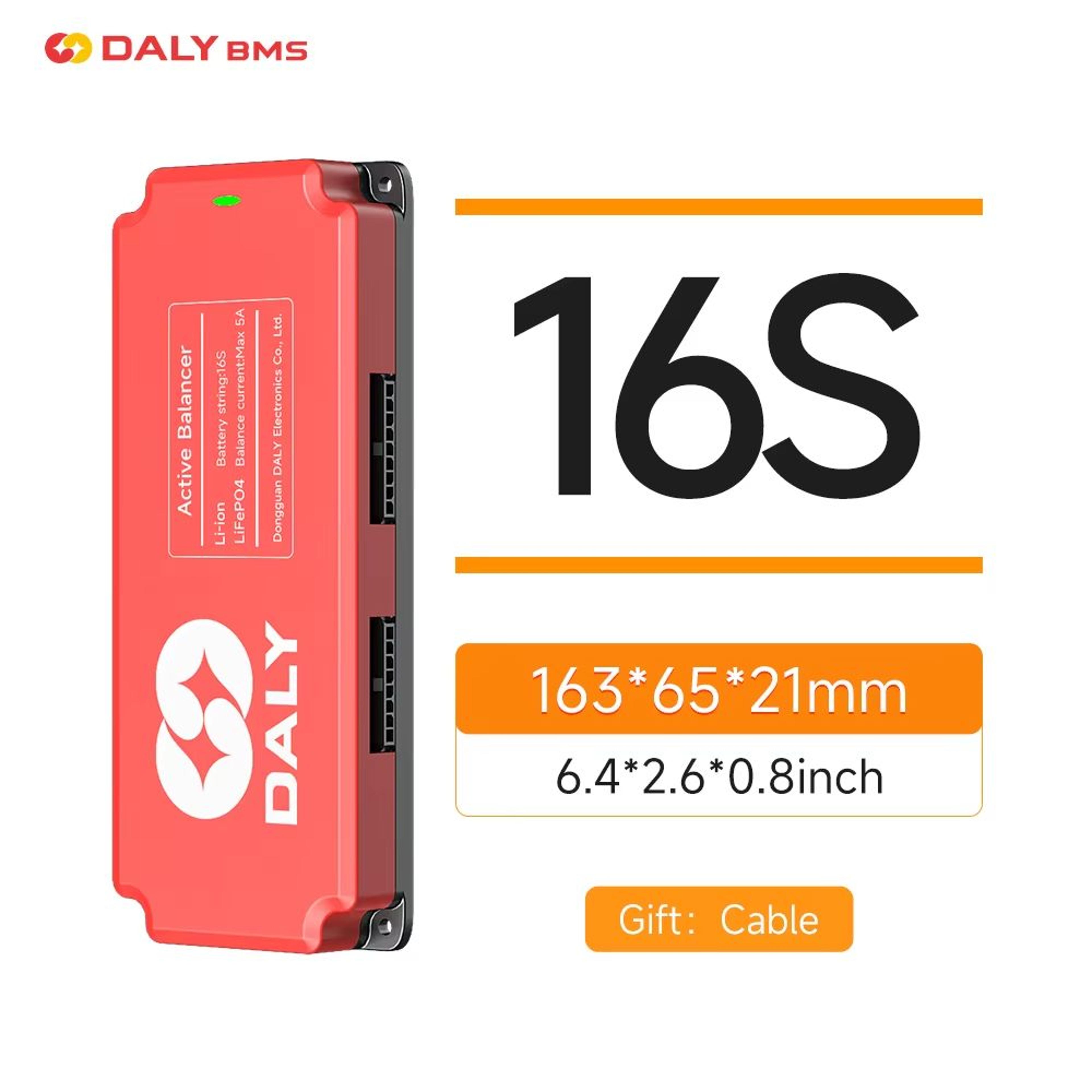 Daly Active Balancer 5A  Smart BMS Equalizer Board For LiFePO4  Lithium Battery Packs 3S16S 15