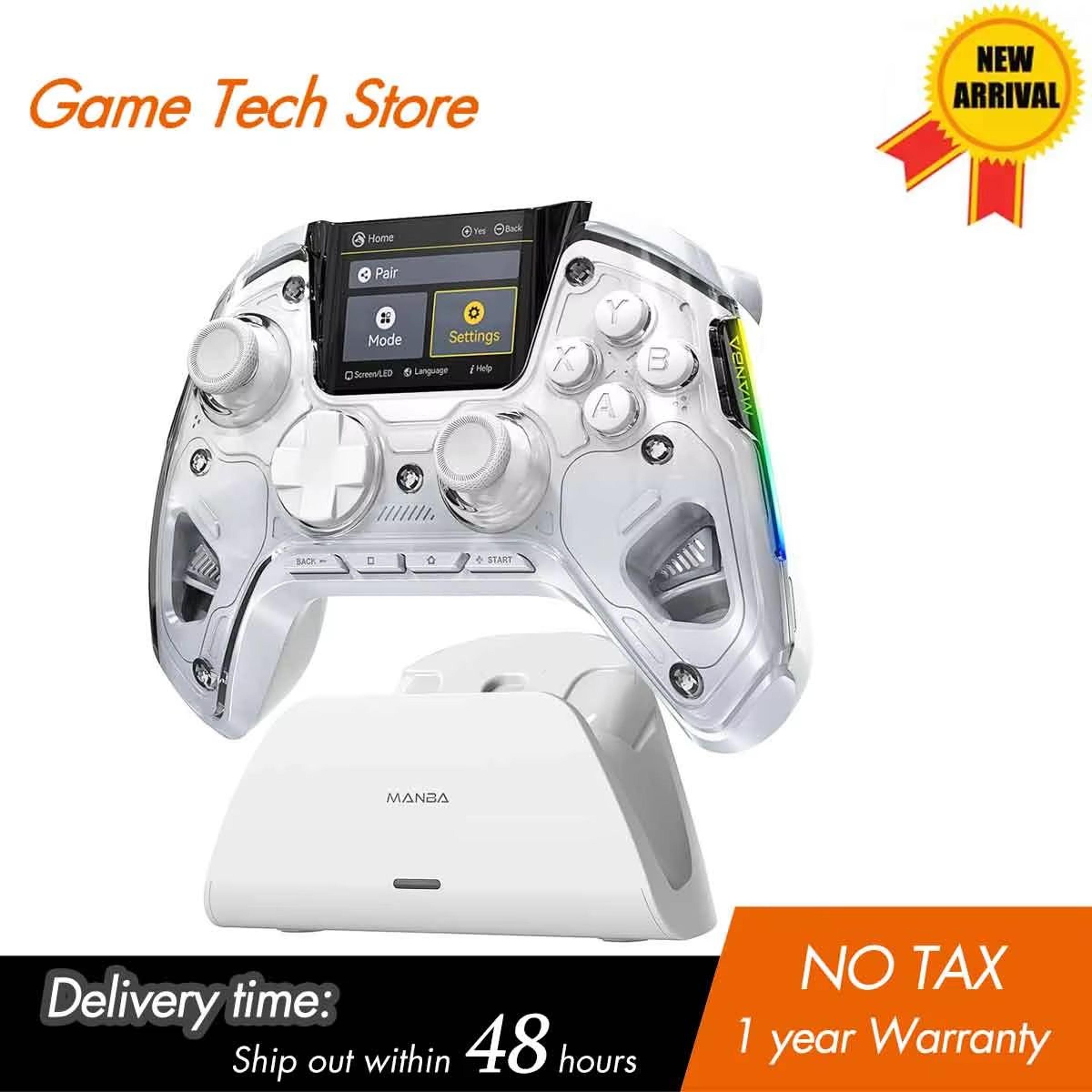 Mamba One V2 Wireless Gaming Controller  MultiPlatform Hall Effect Joystick With RGB Lights 1800mAh 0