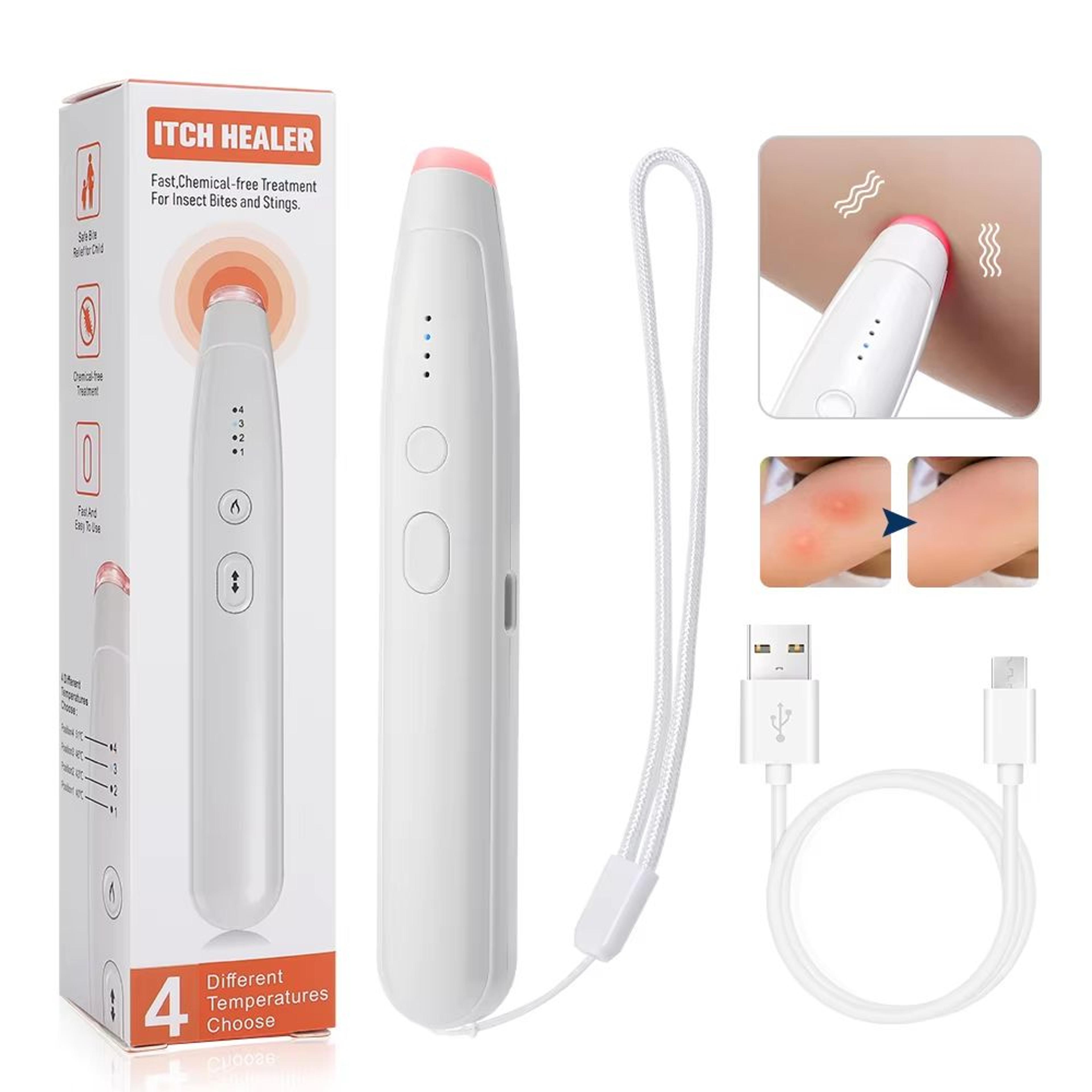ReliefX Rechargeable Mosquito Bite Pen  Portable ChemicalFree AntiItch Device For Travel  Camping 6