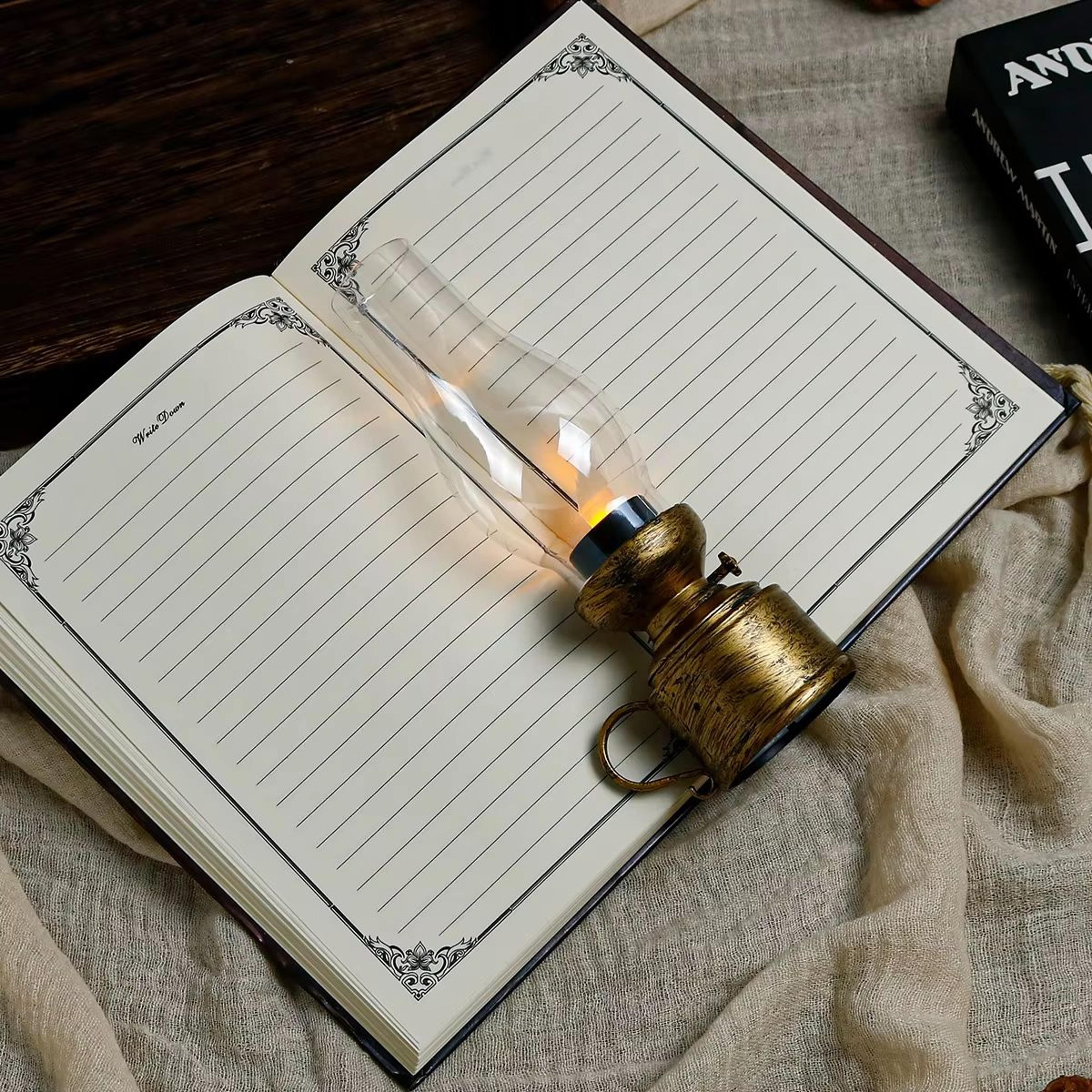 Vintage LED Lantern  Retro Hanging Oil Lamp Style Battery Powered Decorative Light For Home And Hol 3
