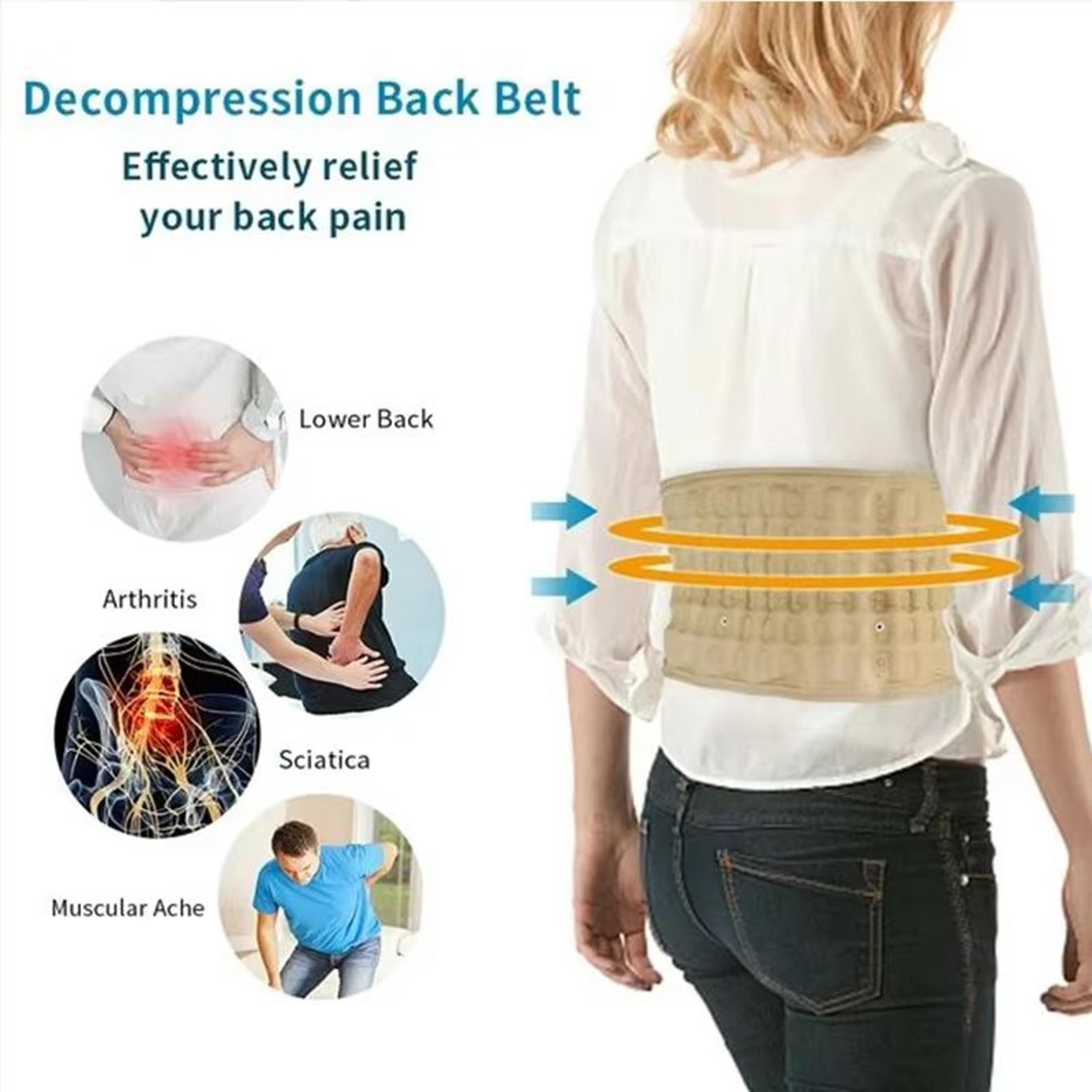 AirLift Inflatable Waist Brace  Lumbar Decompression Belt  Air Traction Belt For Back Pain Relief 4