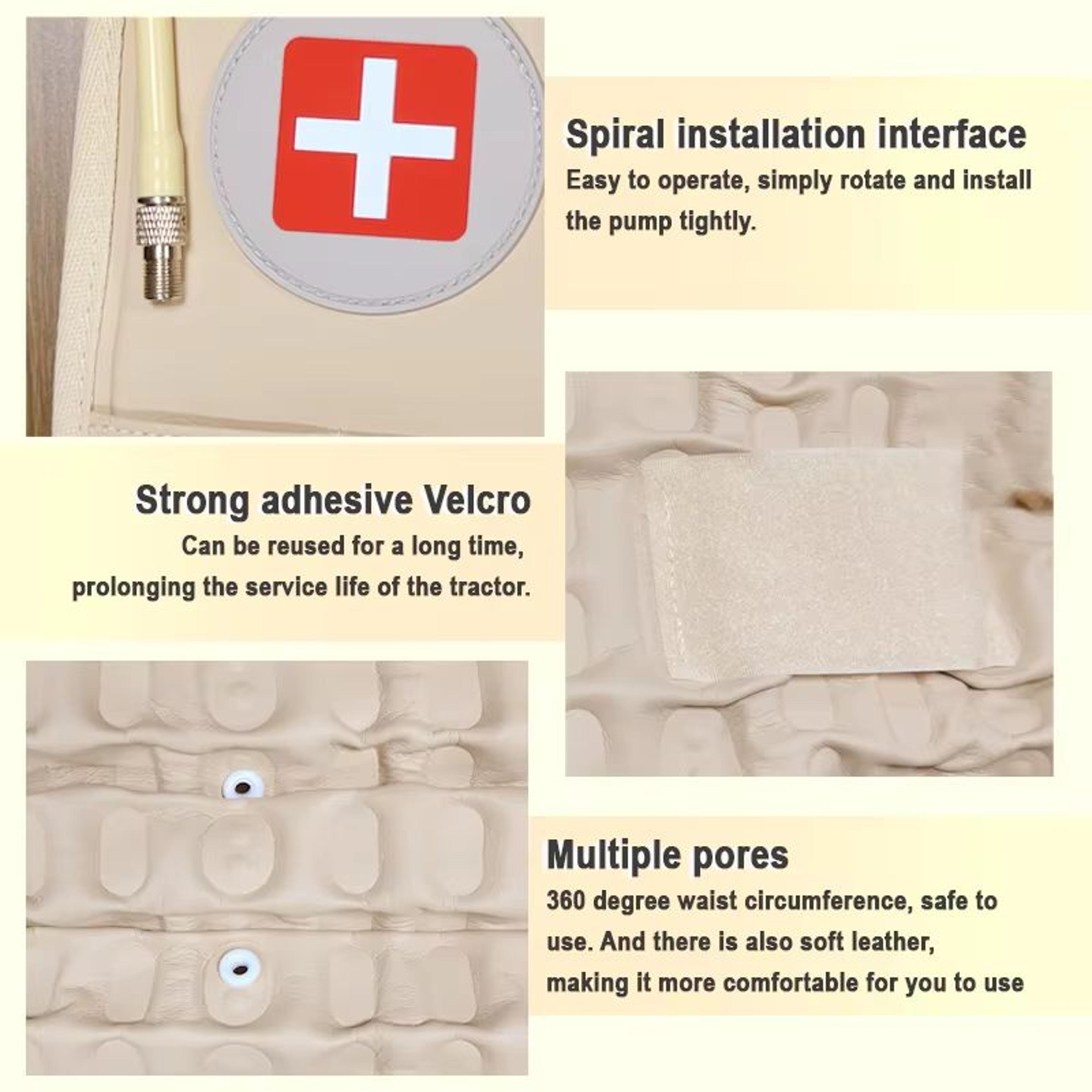 AirLift Inflatable Waist Brace  Lumbar Decompression Belt  Air Traction Belt For Back Pain Relief 5