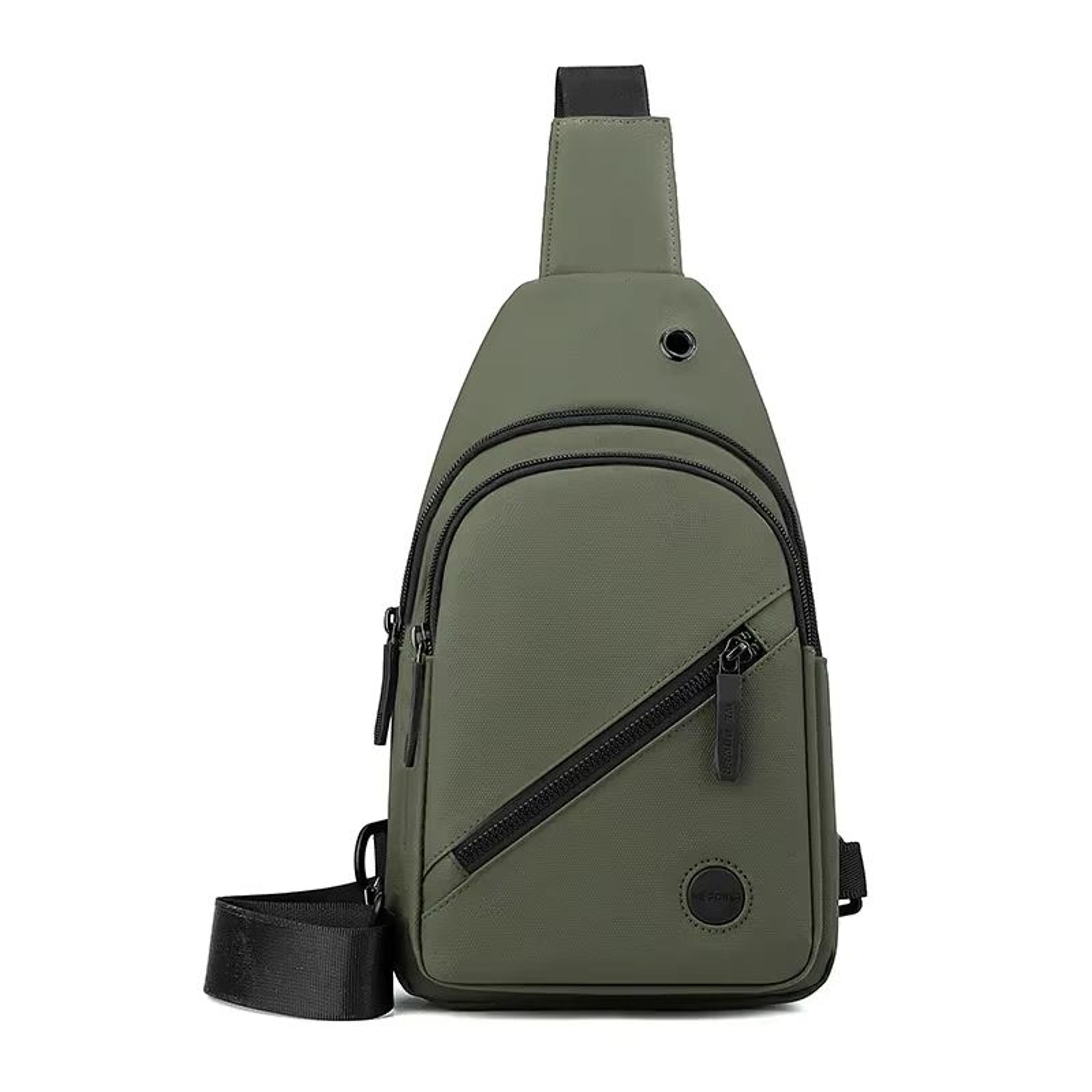Lightweight Mens Crossbody Chest Bag  Casual Nylon Sling Bag For Hiking And Daily Commute 9