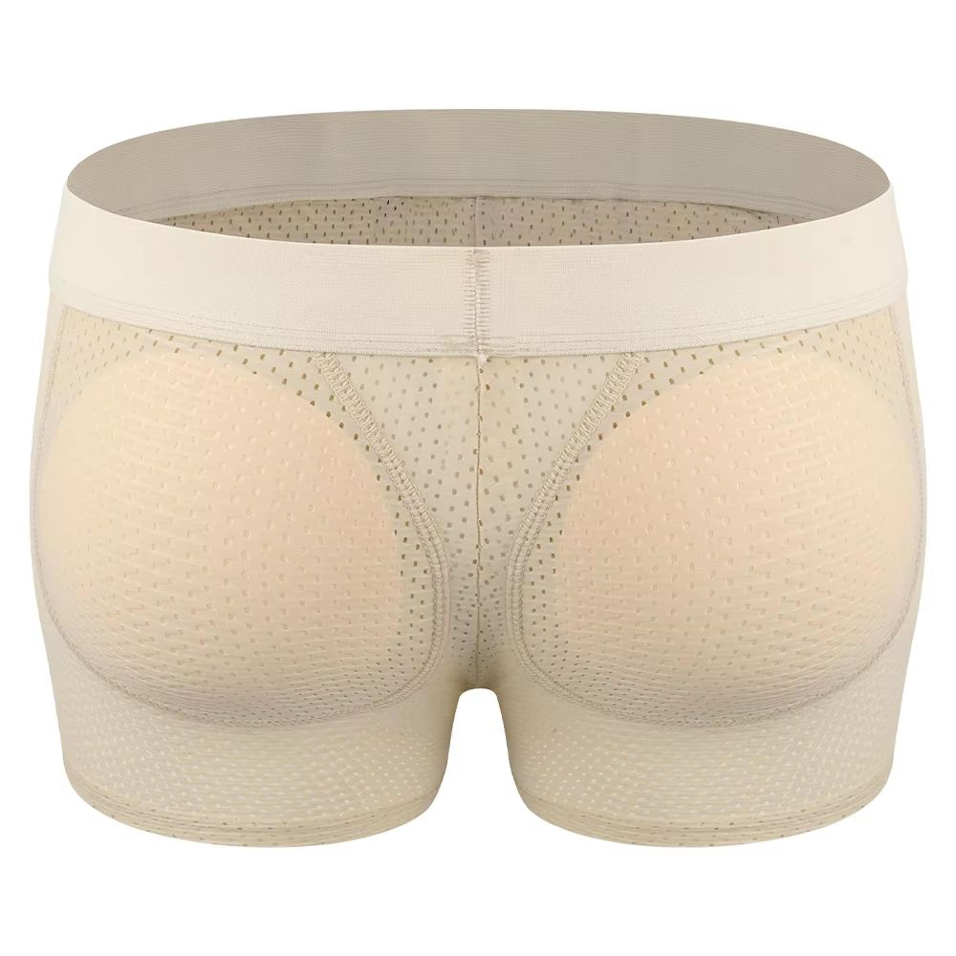 Mens Removable Buttocks Body Shaper Shorts  Hip Lift Boxer Briefs With Breathable QuickDrying Suppo 6
