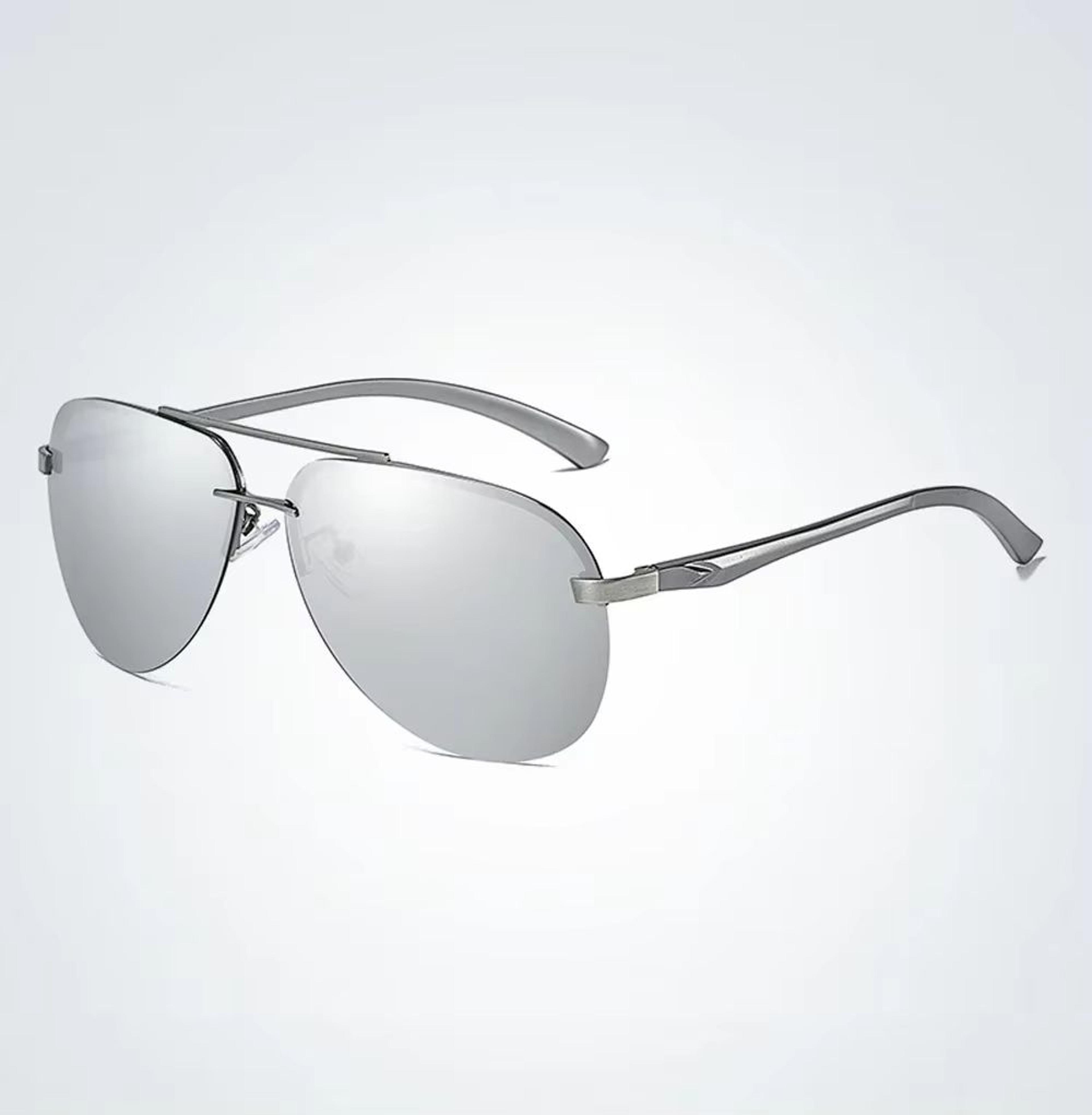 Classic Polarized Driving Sunglasses For Men  Women  Metal Frame Mirror Lens 8