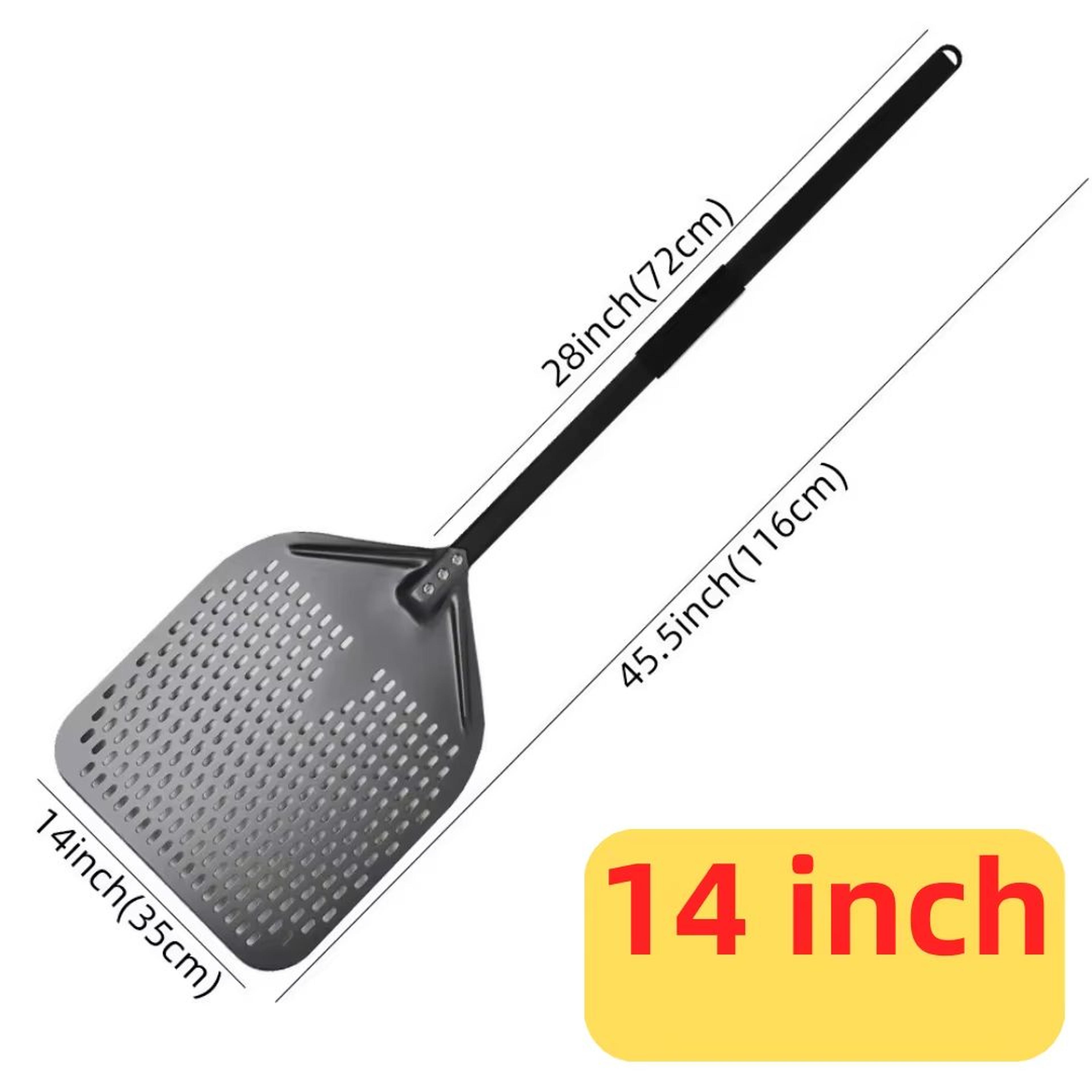 Aluminum Pizza Peel Paddle  6 12 13  14 Inch Hard Anodized Bread  Pizza Oven Spatula For Baking 21