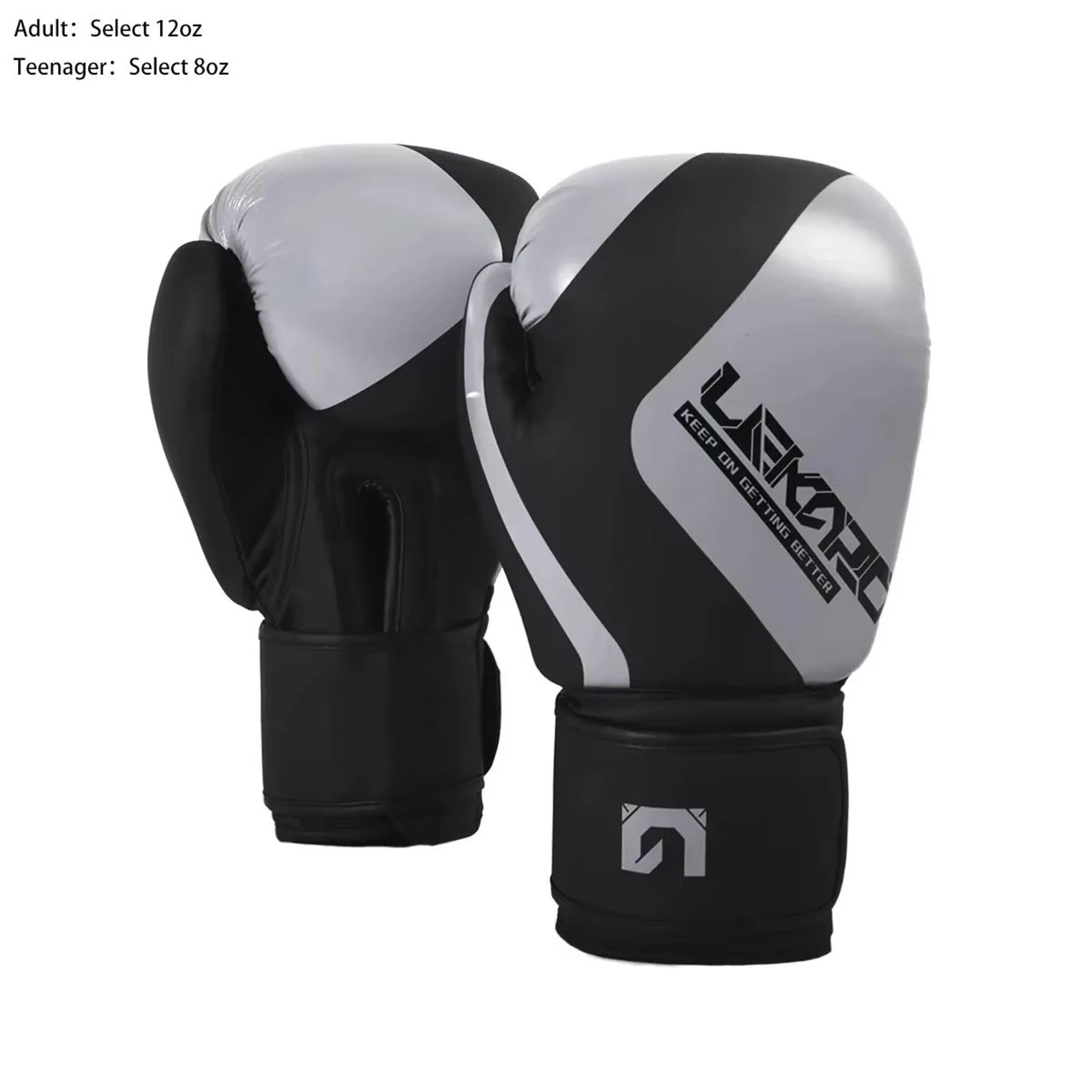Adult Professional 12oz Boxing Training Gloves  PU Leather Muay Thai  Kickboxing Gloves For Men And 7