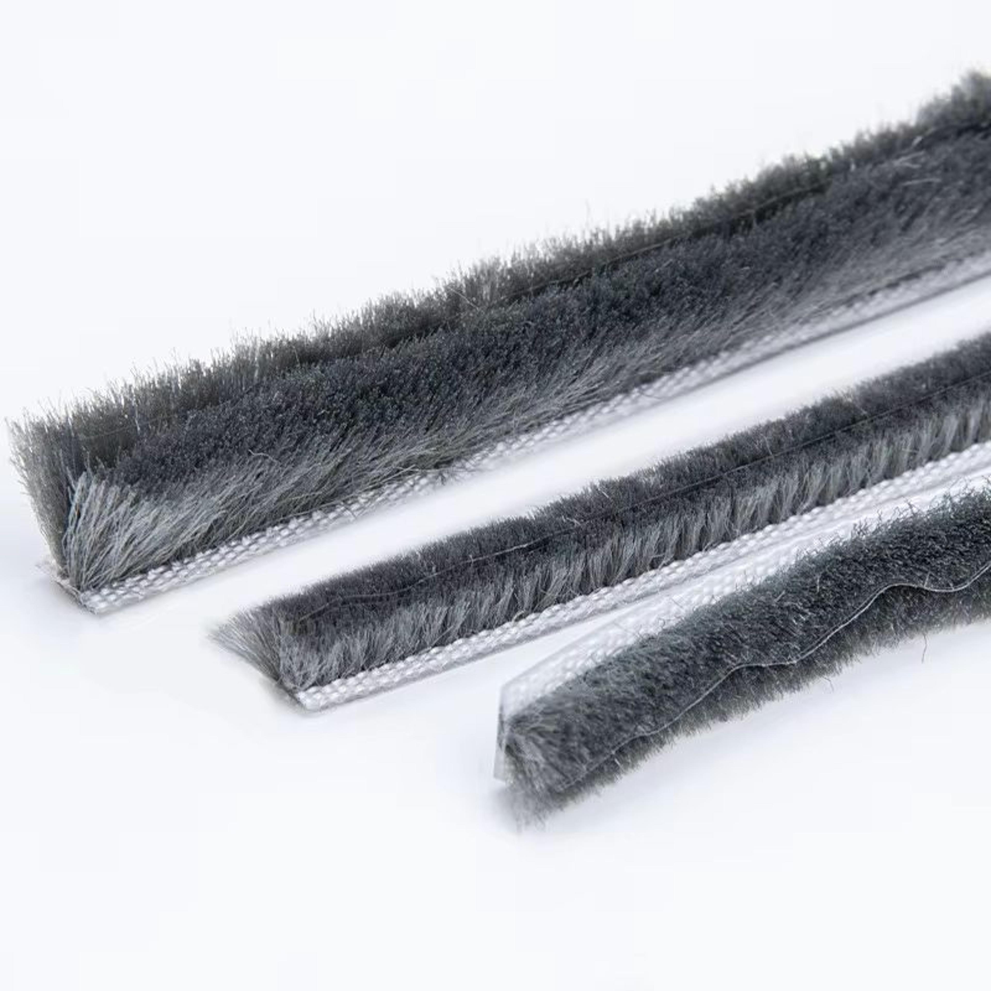 10M Aluminum Sliding Door  Window Brush Seal Strip  5mm X 8mm Dustproof Draught Excluder Weatherstr 5