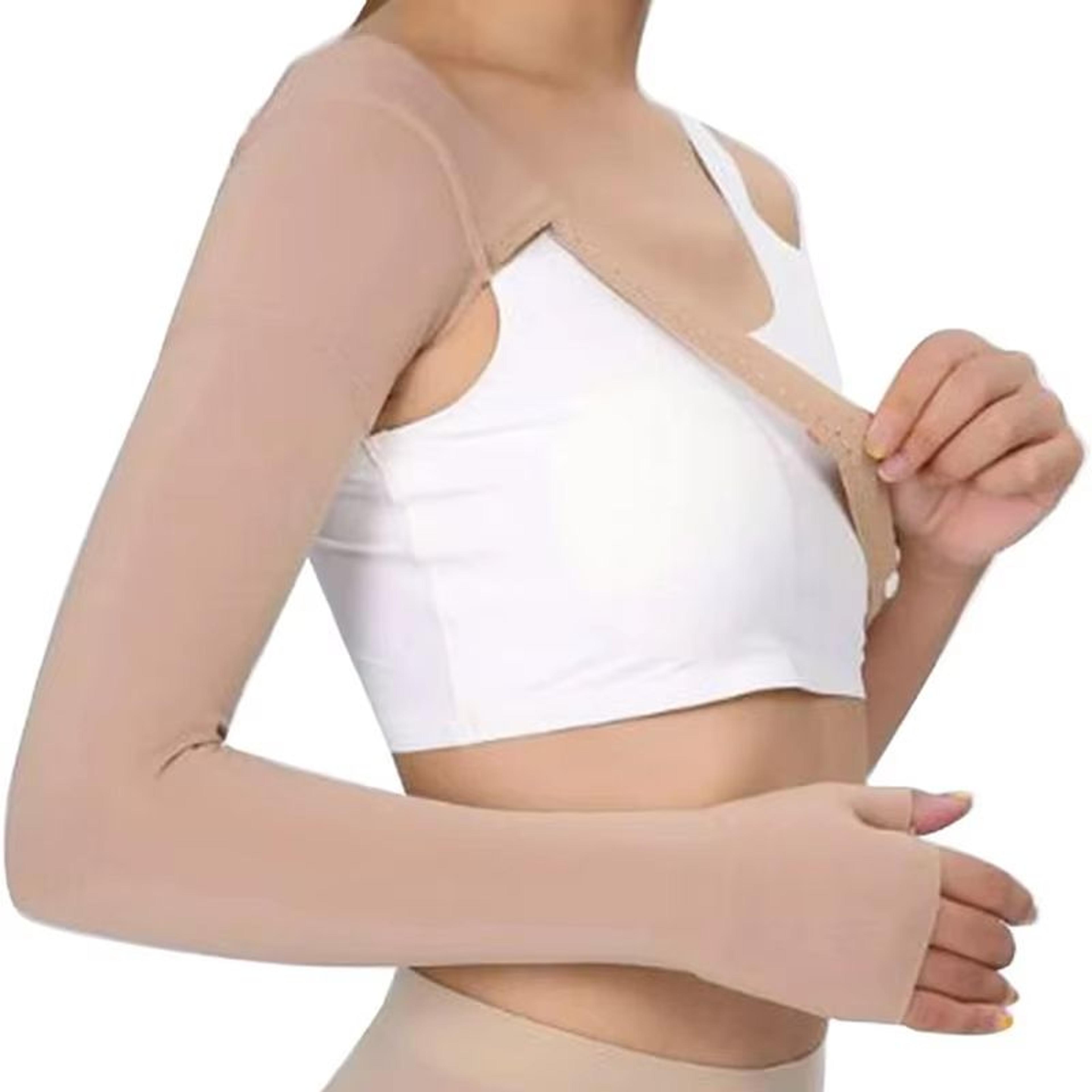 Medical Compression Arm Sleeve  Post Mastectomy  Lymphedema Support Sleeve For Men  Women 3040 MmHg