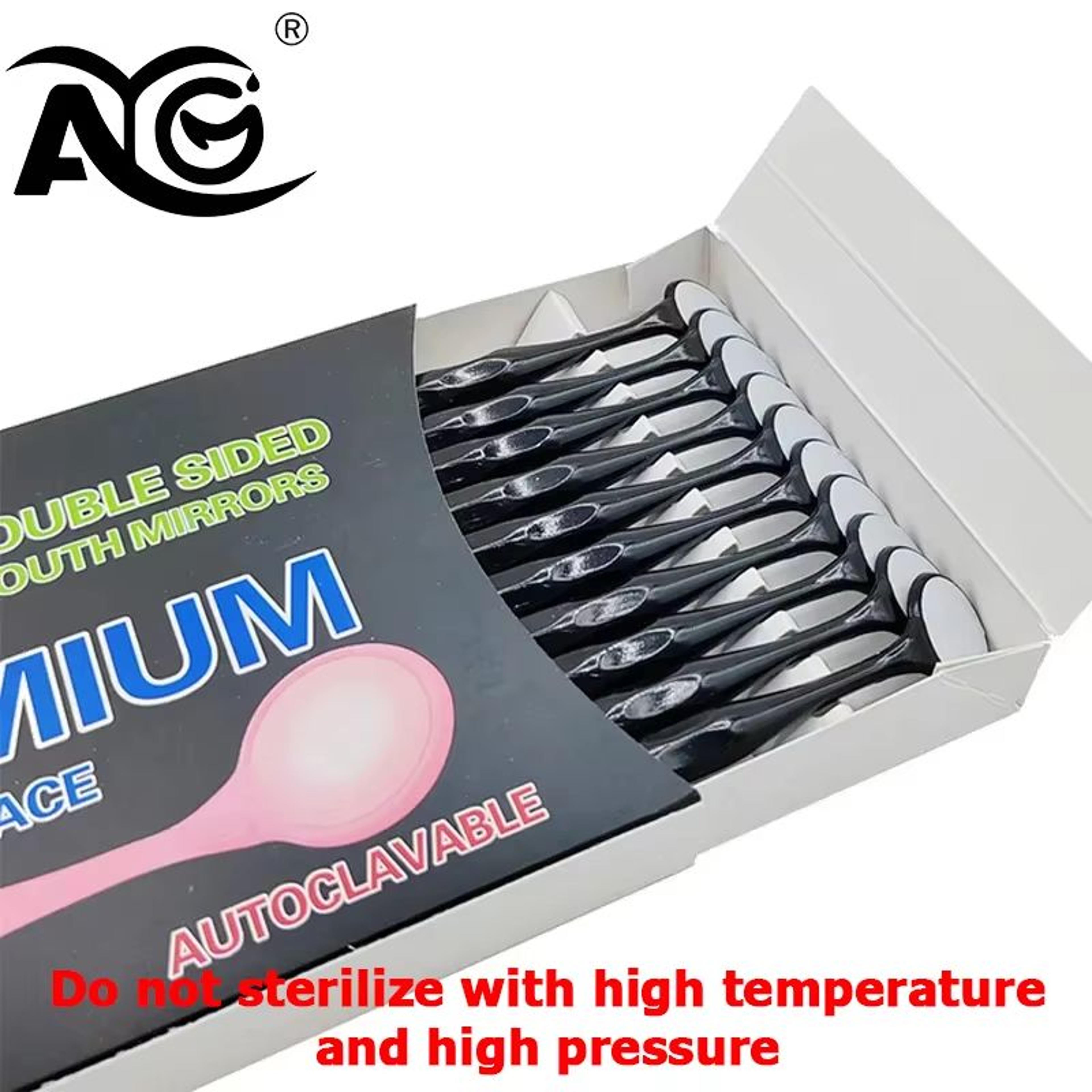 AG Premium Dental Mouth Mirror Set  DoubleSided Front Surface Exam Reflector For Professional Oral  0