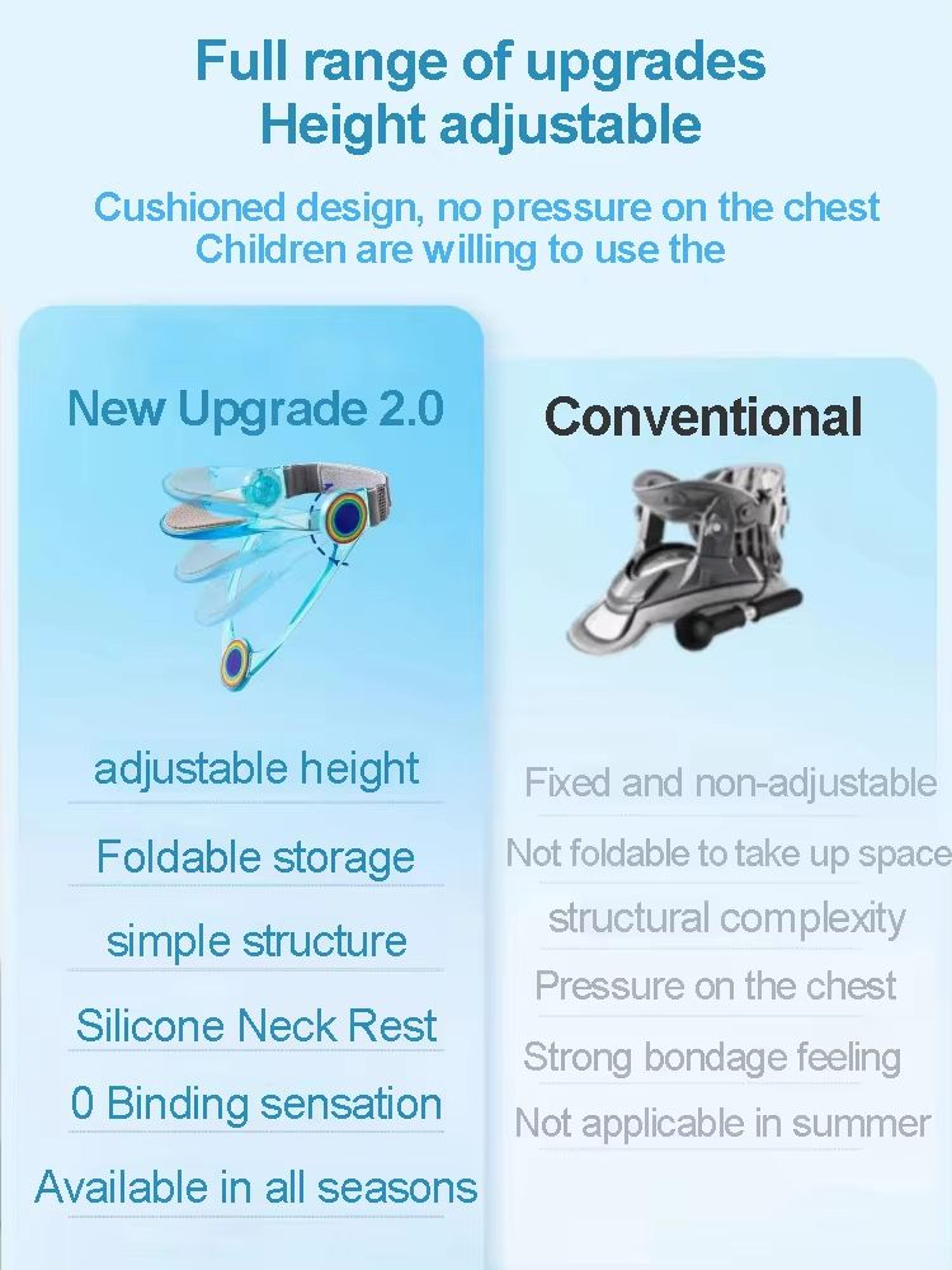 Adjustable Cervical Traction Neck Stretcher  Posture Corrector  Pain Relief Device For Neck And Sho 3