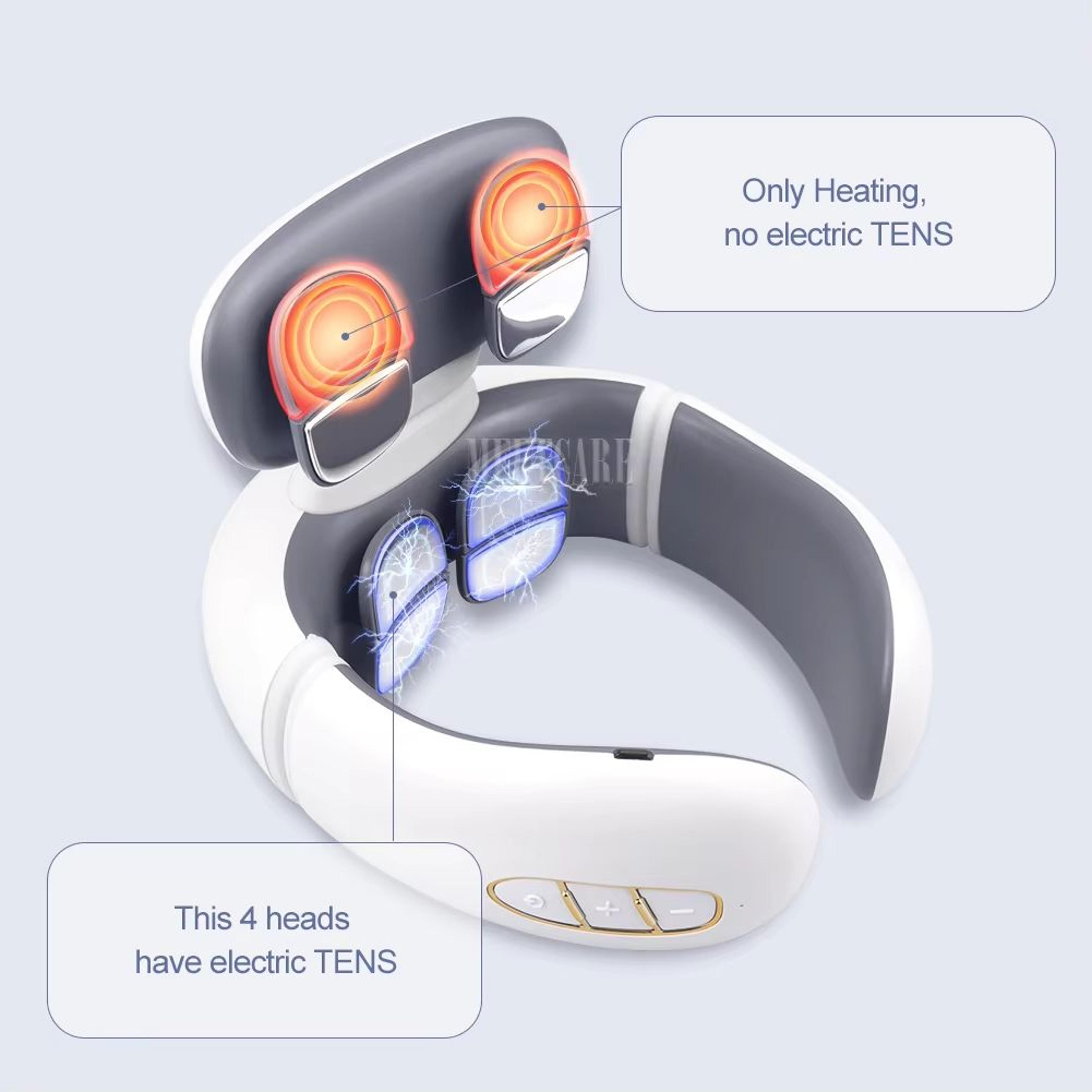 NeoFlex Smart Neck  Back Massager With Heat  TENS Pulse 3