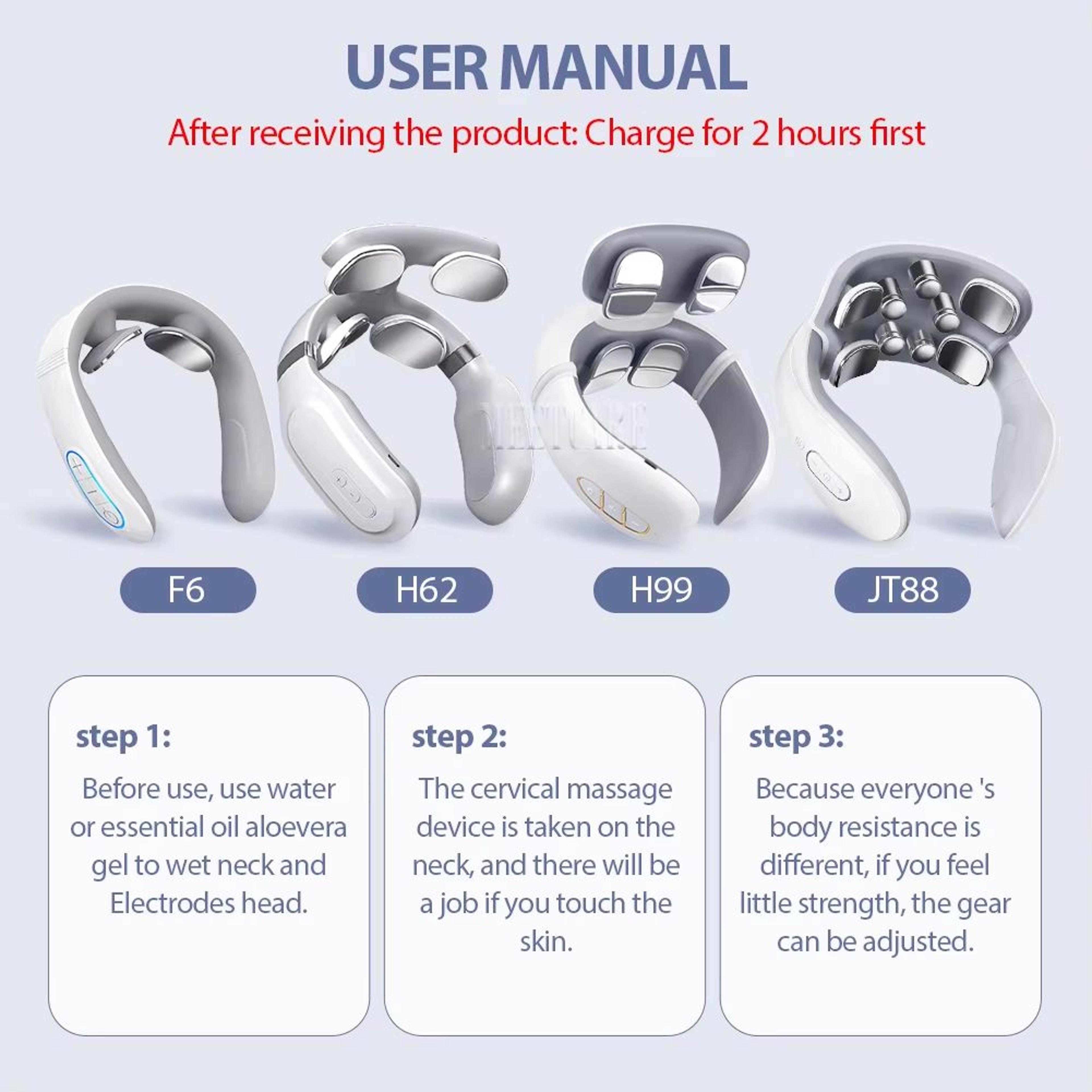 NeoFlex Smart Neck  Back Massager With Heat  TENS Pulse 4