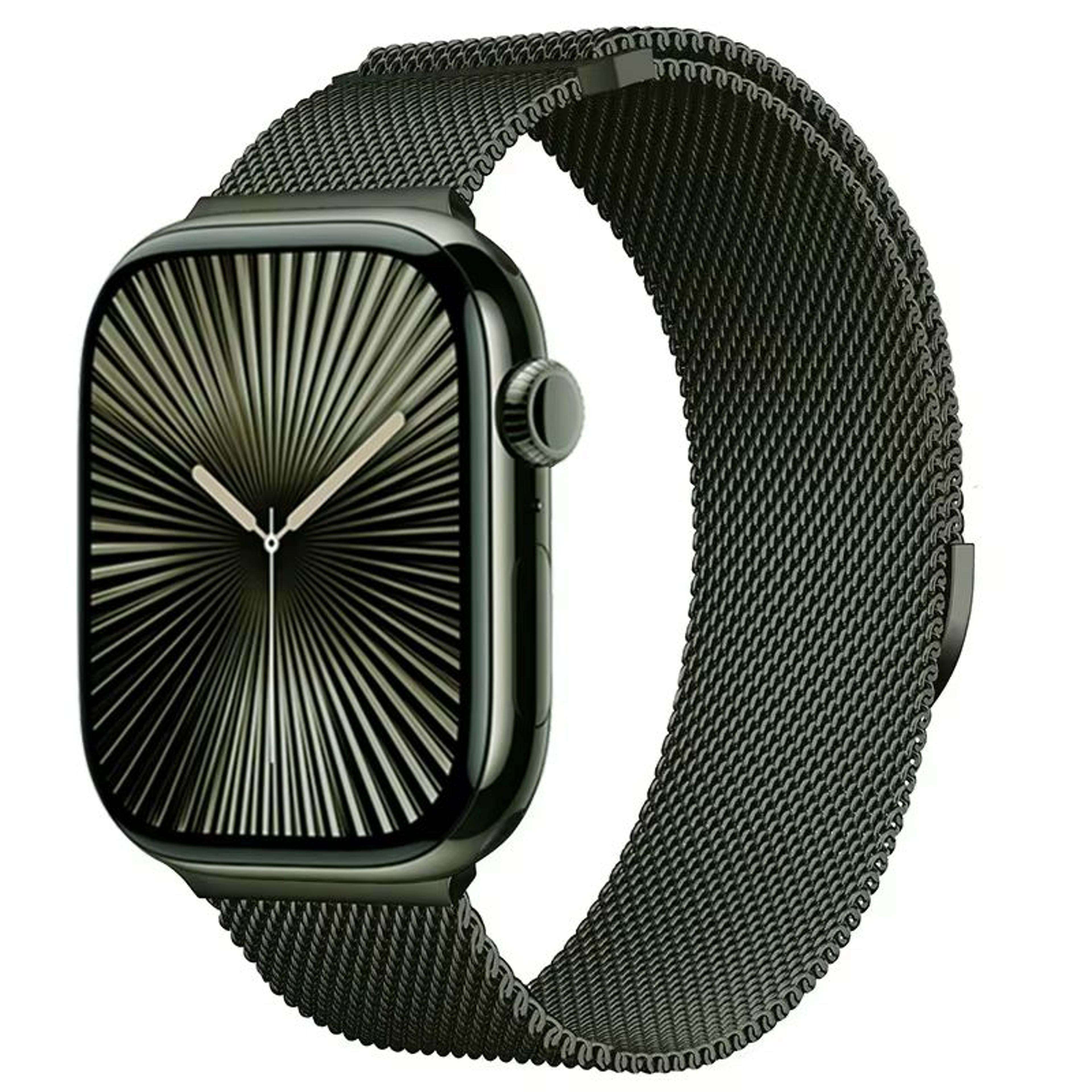 Premium Metal Milanese Loop Band For Apple Watch  Magnetic Stainless Steel Strap For Ultra Series 9 17