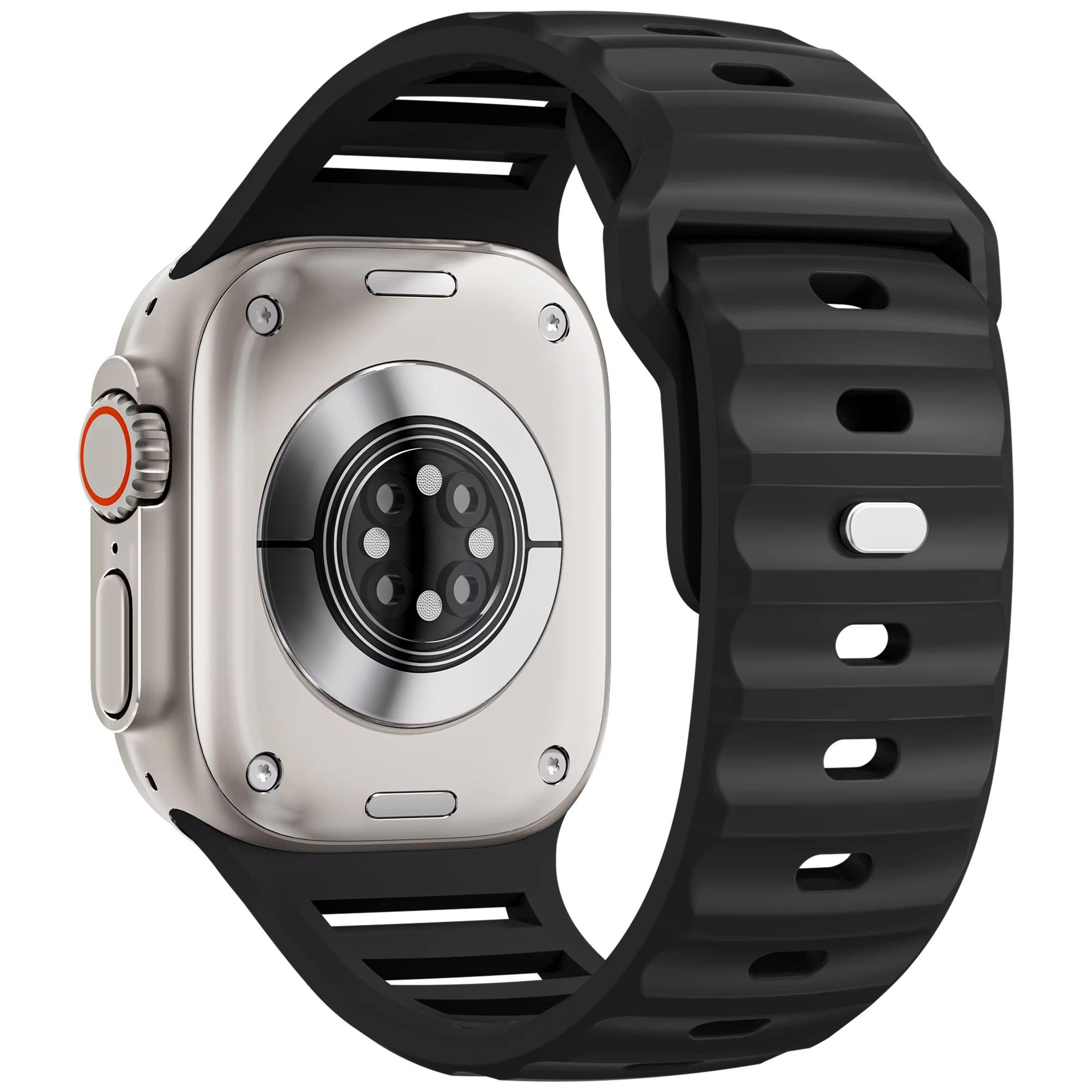 FlexFit Silicone Band For Apple Watch Ultra  Series 411 All Sizes 7