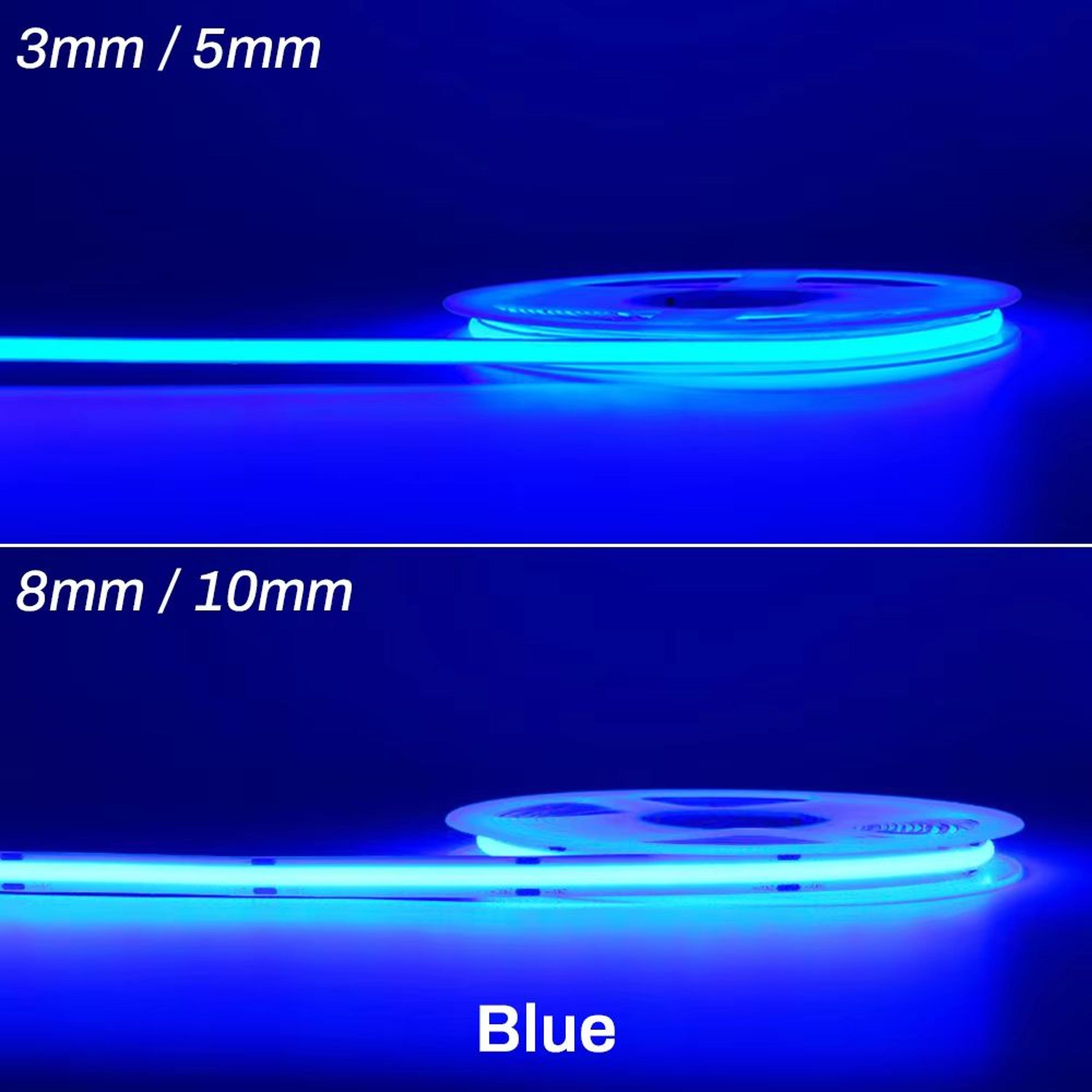 High Brightness COB LED Strip Light 12V24V DC  Flexible RA90 Tape Lighting Bar For DIY Home And Car 9