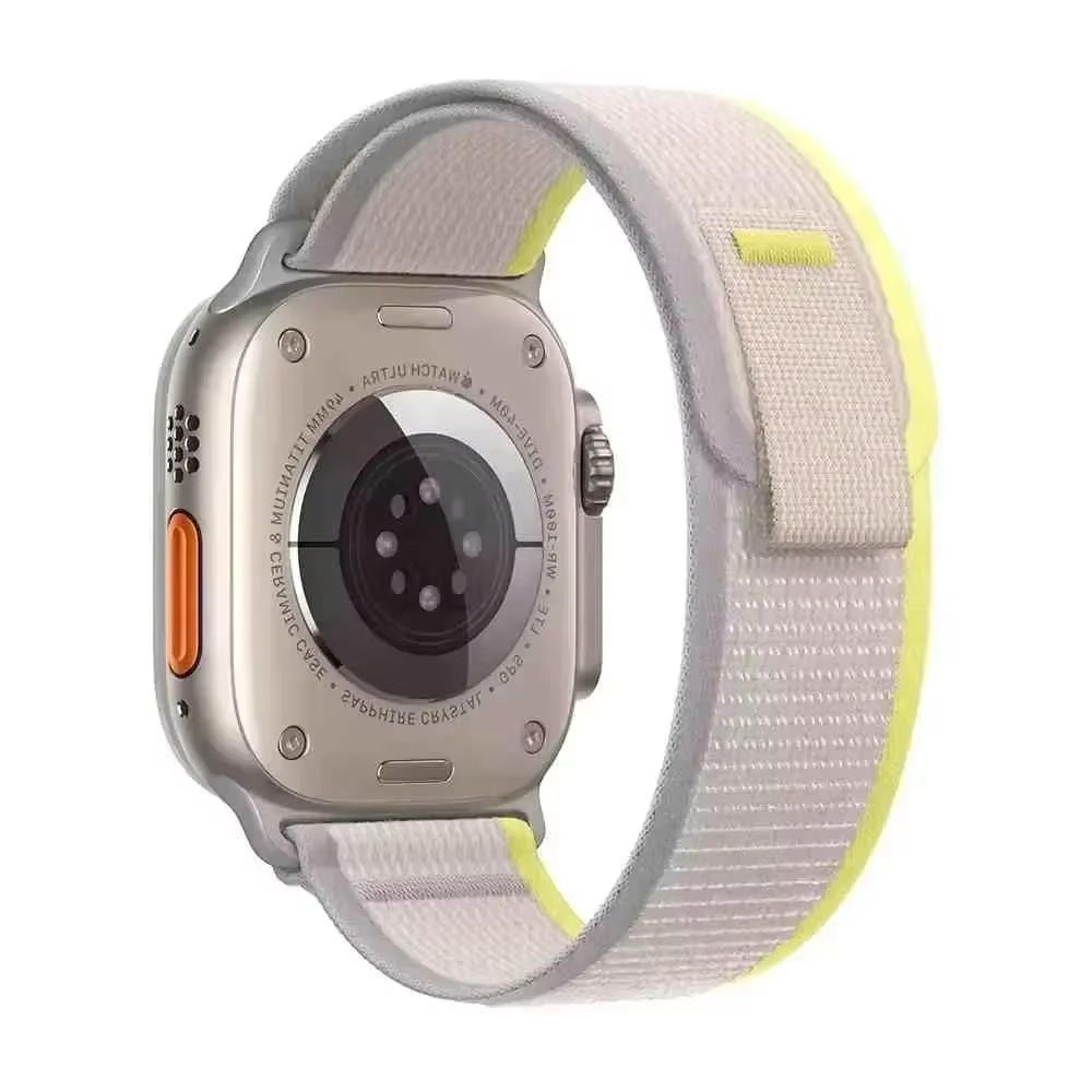 Premium Nylon Trail Loop Band For Apple Watch Ultra  Series 105  Durable Breathable And AdventureRe