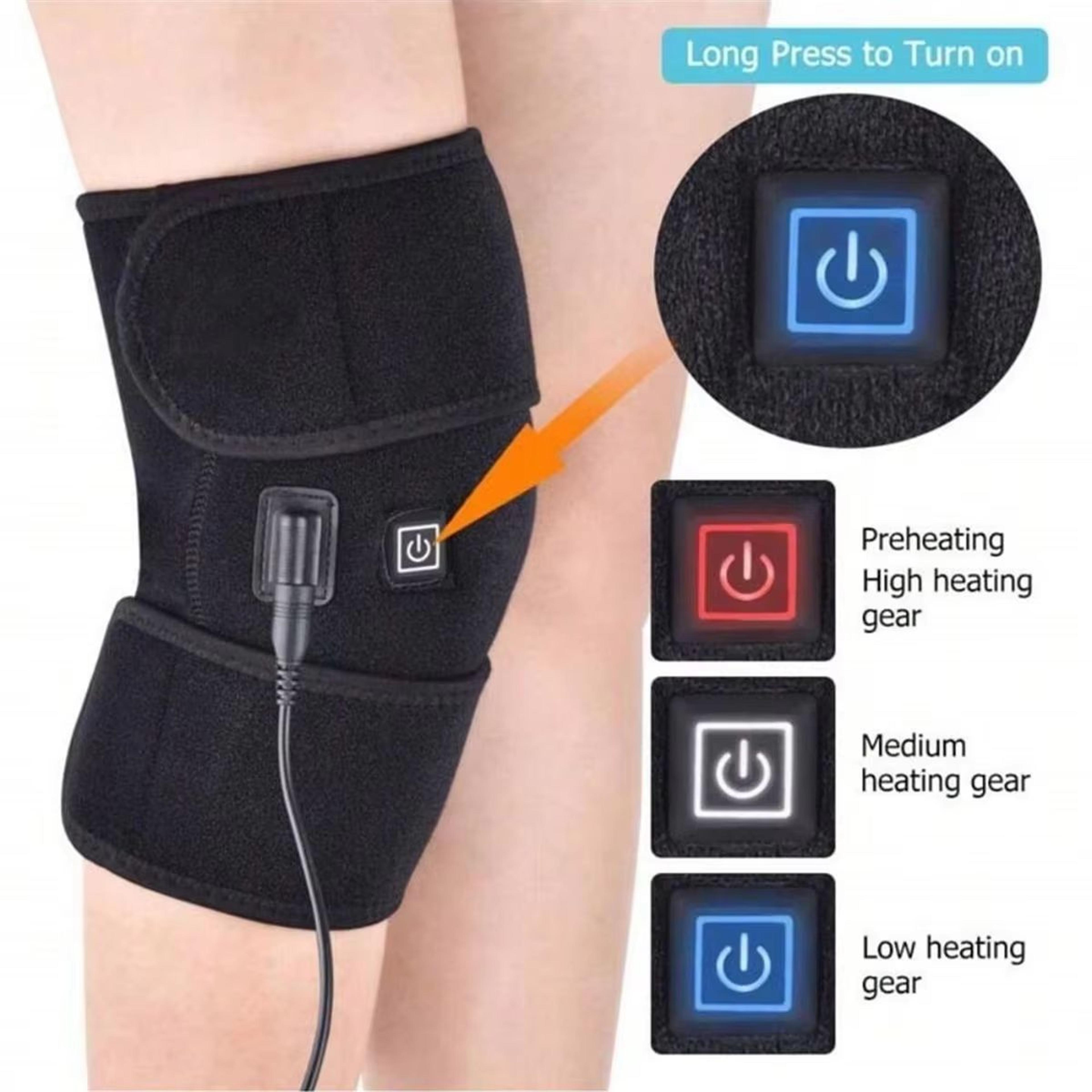 ThermaVibe Heated Knee Massager With Vibration Therapy 7
