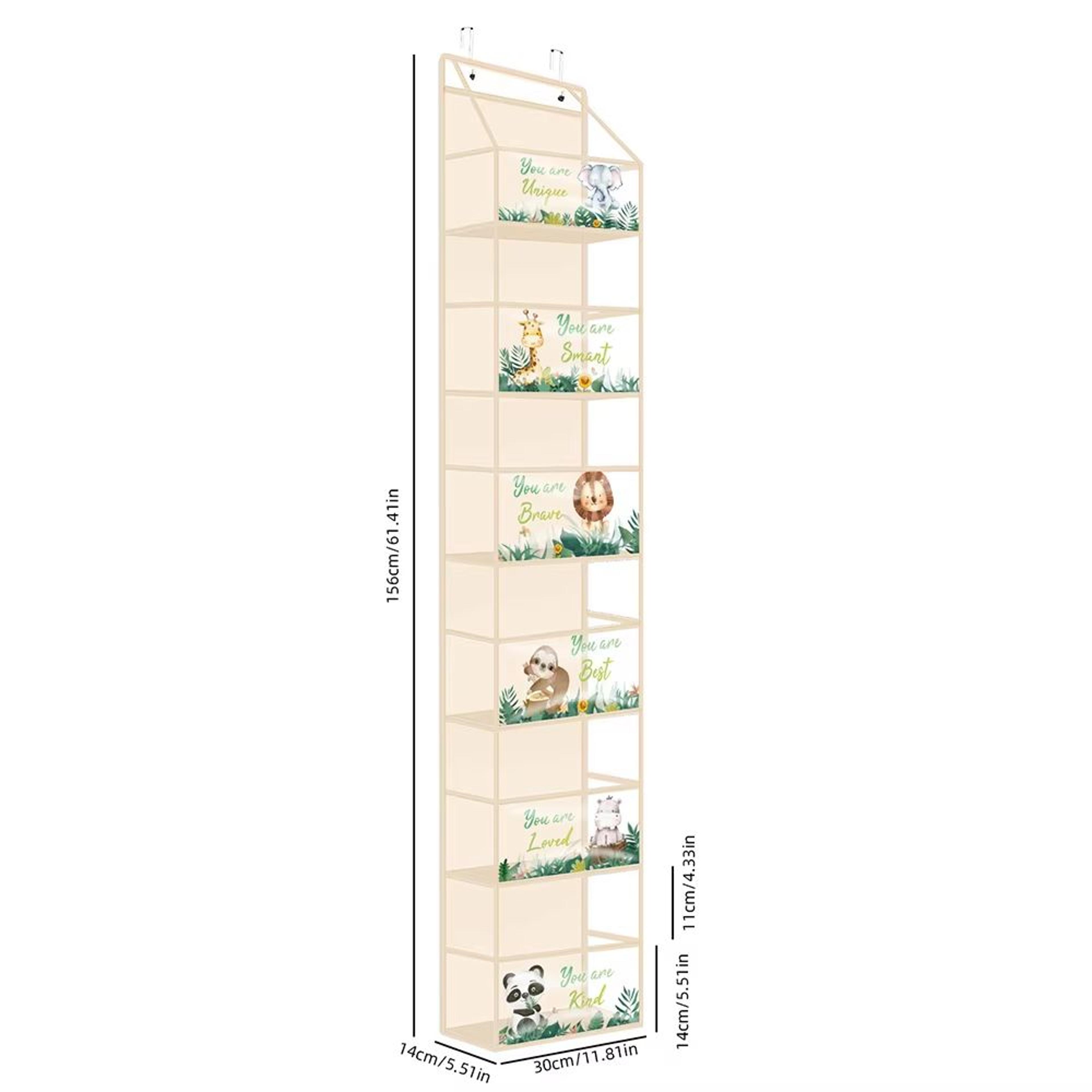 SpaceEase 46Layer OvertheDoor Hanging Organizer For Closet Bathroom  Bedroom 20