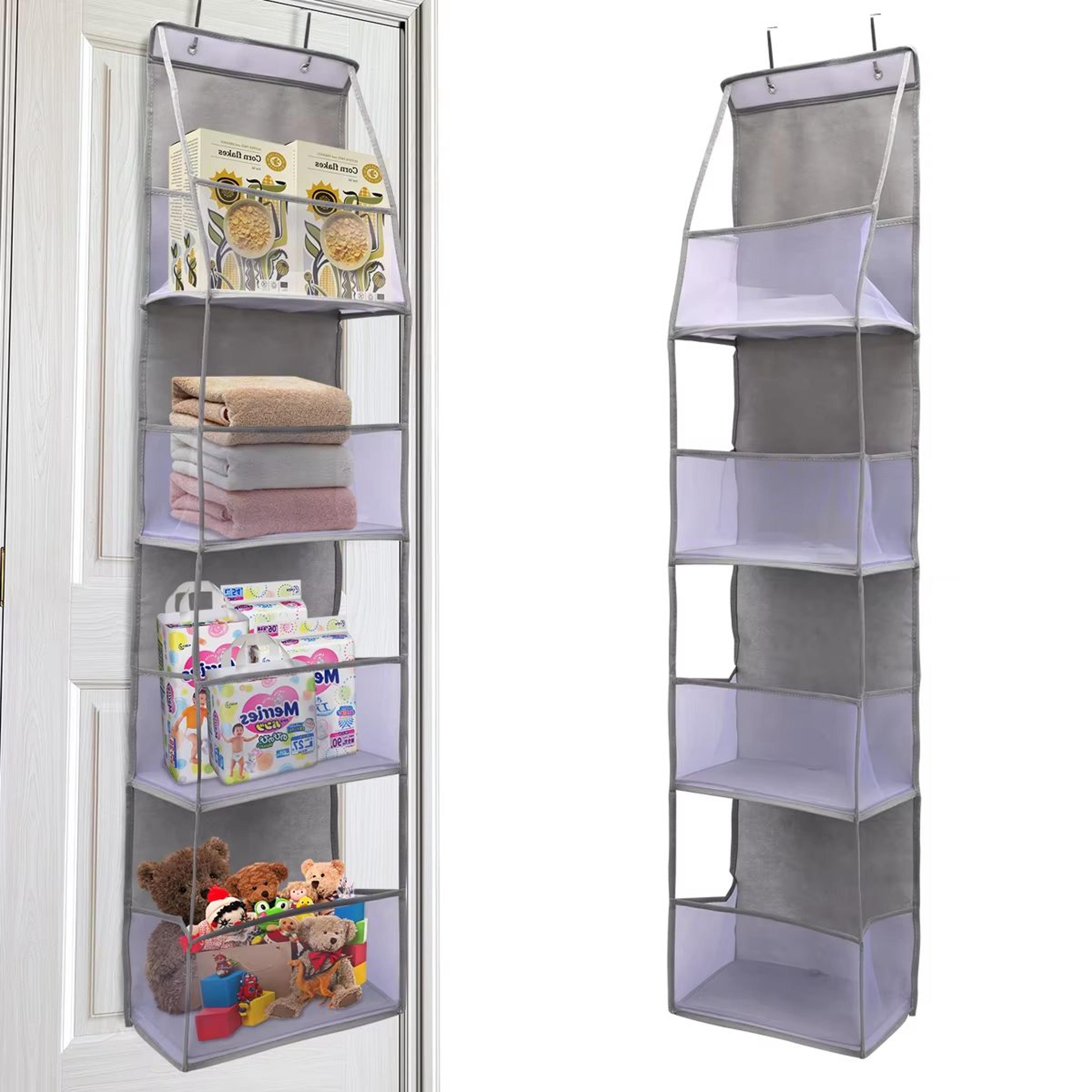 SpaceEase 46Layer OvertheDoor Hanging Organizer For Closet Bathroom  Bedroom 23