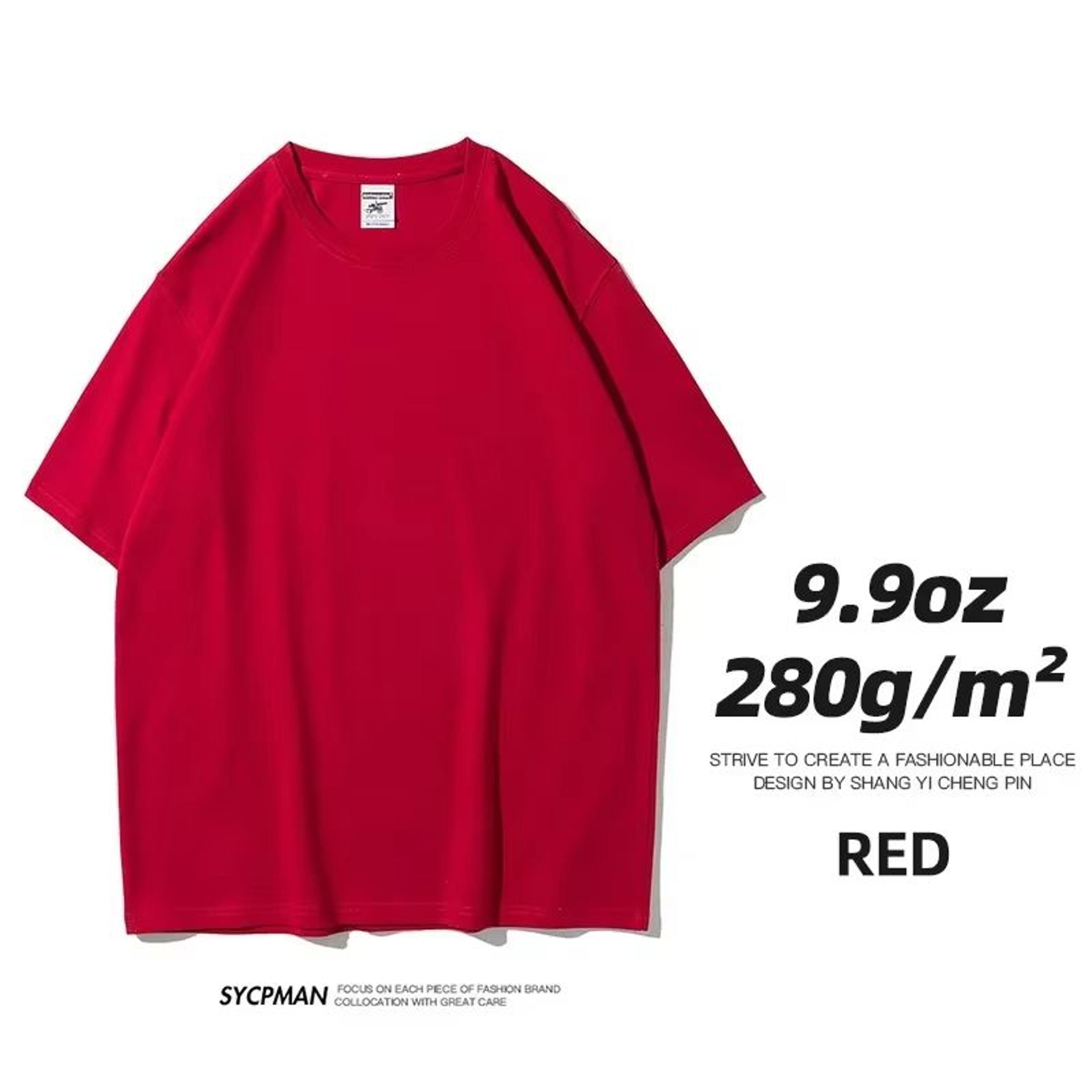 UrbanEdge 280gsm Heavy Cotton Oversized TShirt For Men  Premium Solid Color Short Sleeve Tee 20