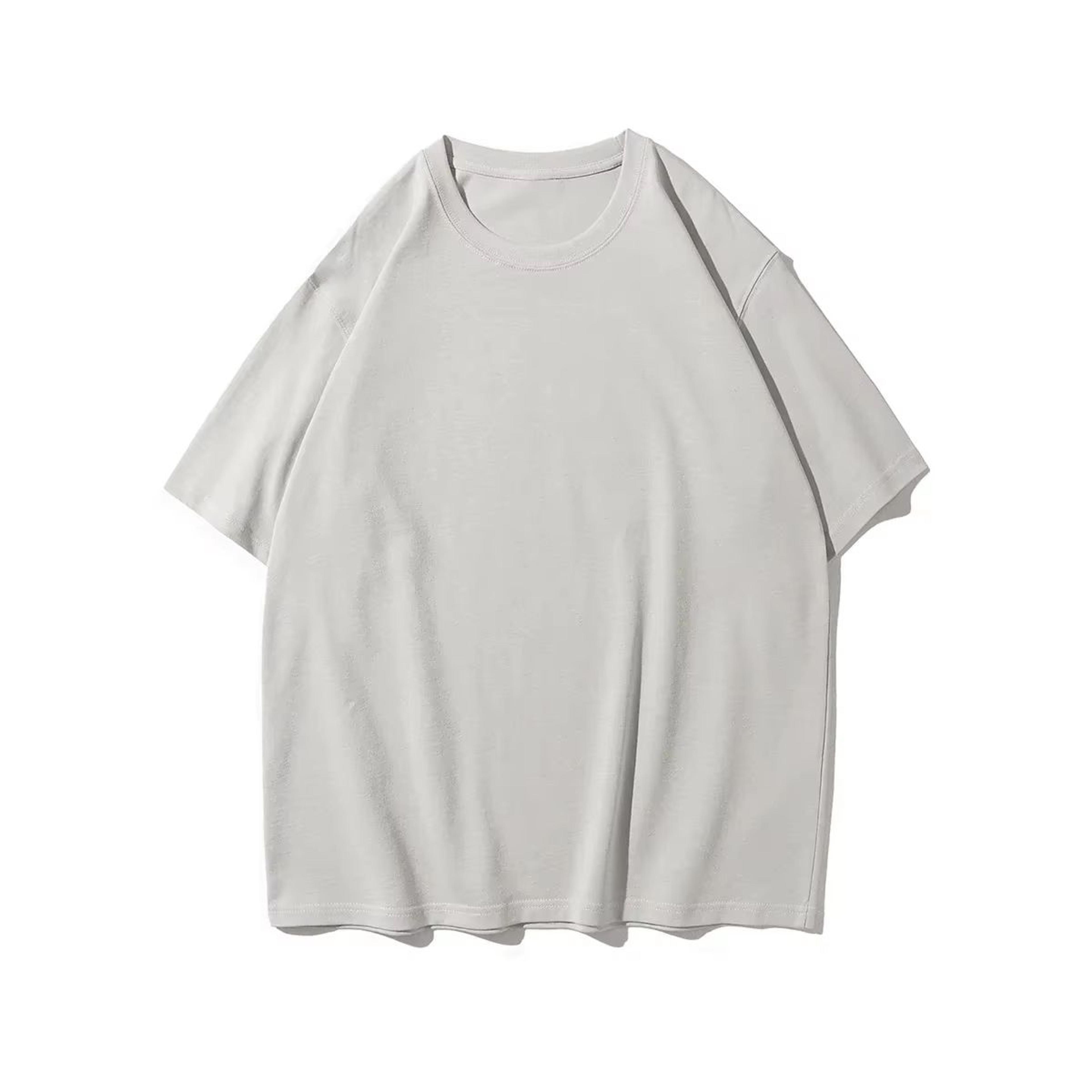 UrbanEdge 280gsm Heavy Cotton Oversized TShirt For Men  Premium Solid Color Short Sleeve Tee 22