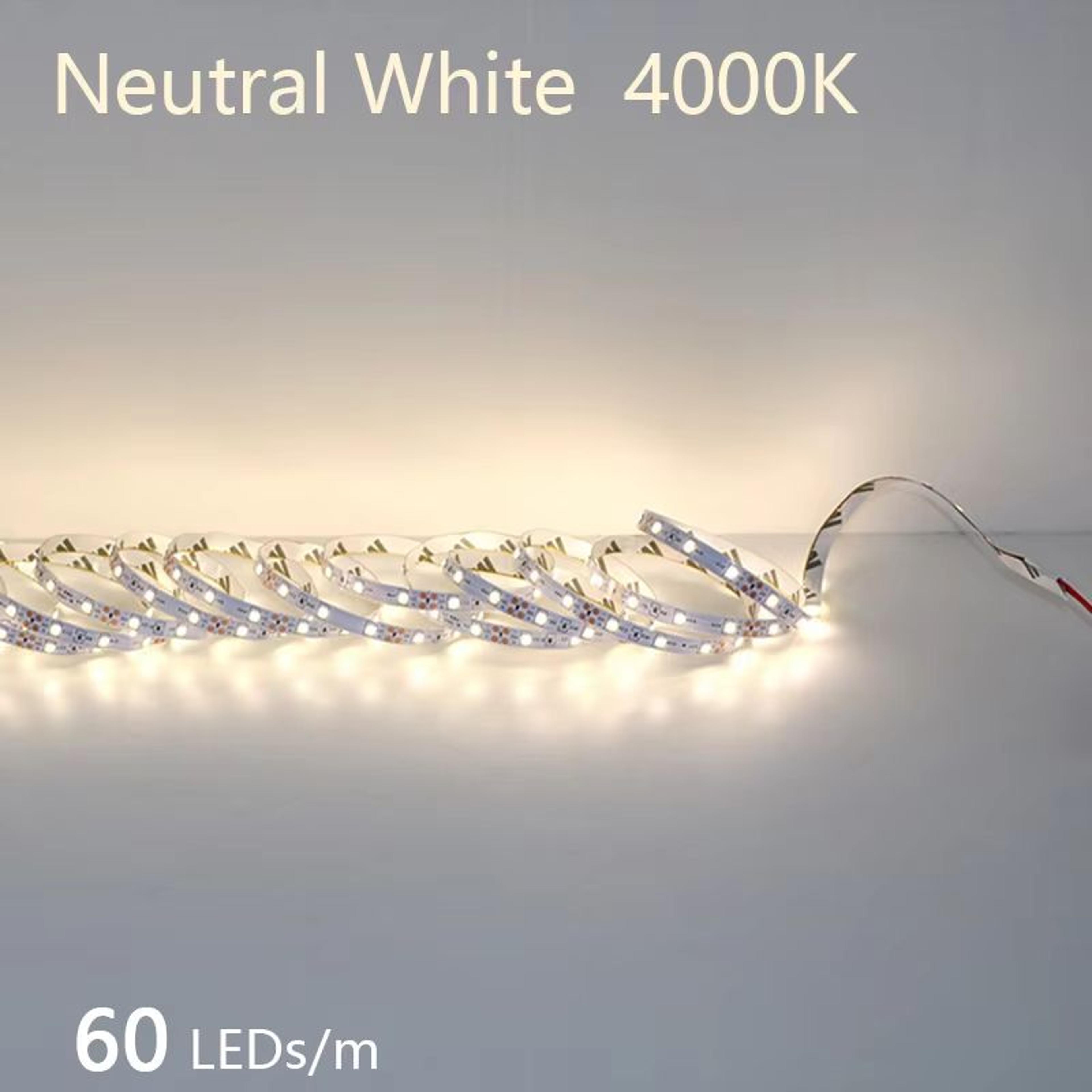 LumiFlex 2835 LED Strip Light  5M Flexible Waterproof Light Strip DC12V24V 3001200 LEDs Cuttable Ho 7