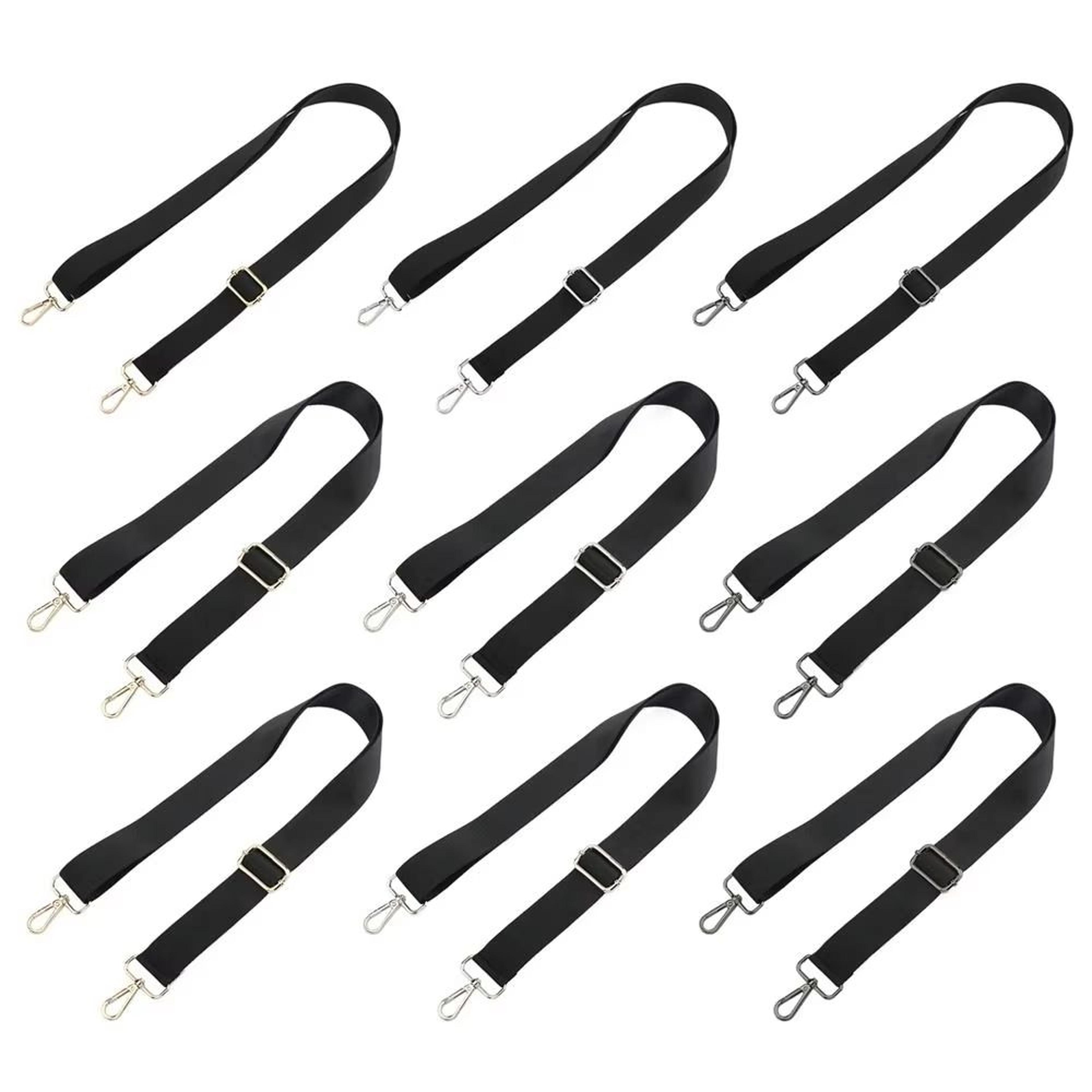 FlexStrap Adjustable Black Nylon Shoulder Bag Strap  Detachable Replacement Belt For Handbags Cross 1
