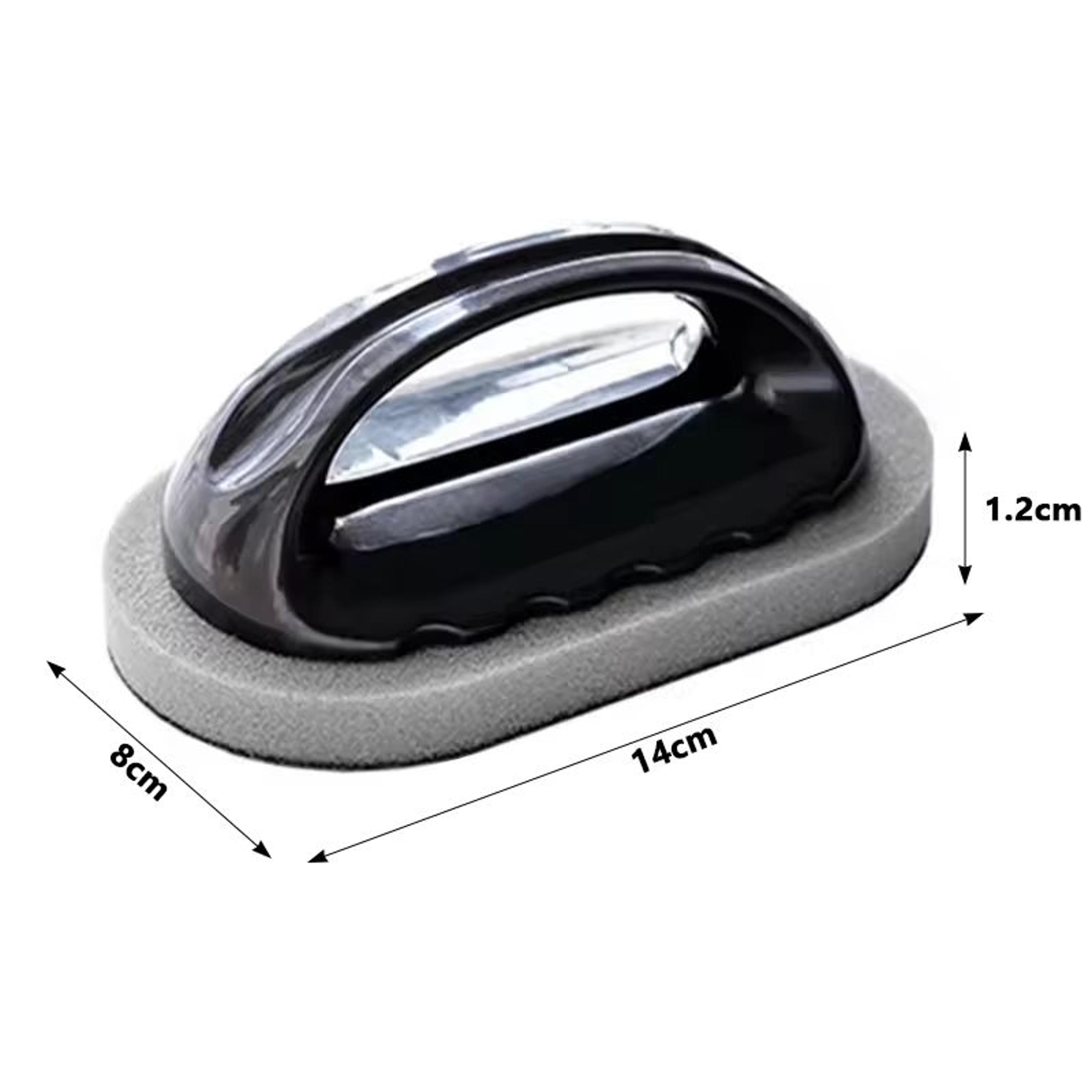 Magic Emery Sponge Brush With Handle  HeavyDuty Rust And Stain Remover For Kitchen Bath  Household  5