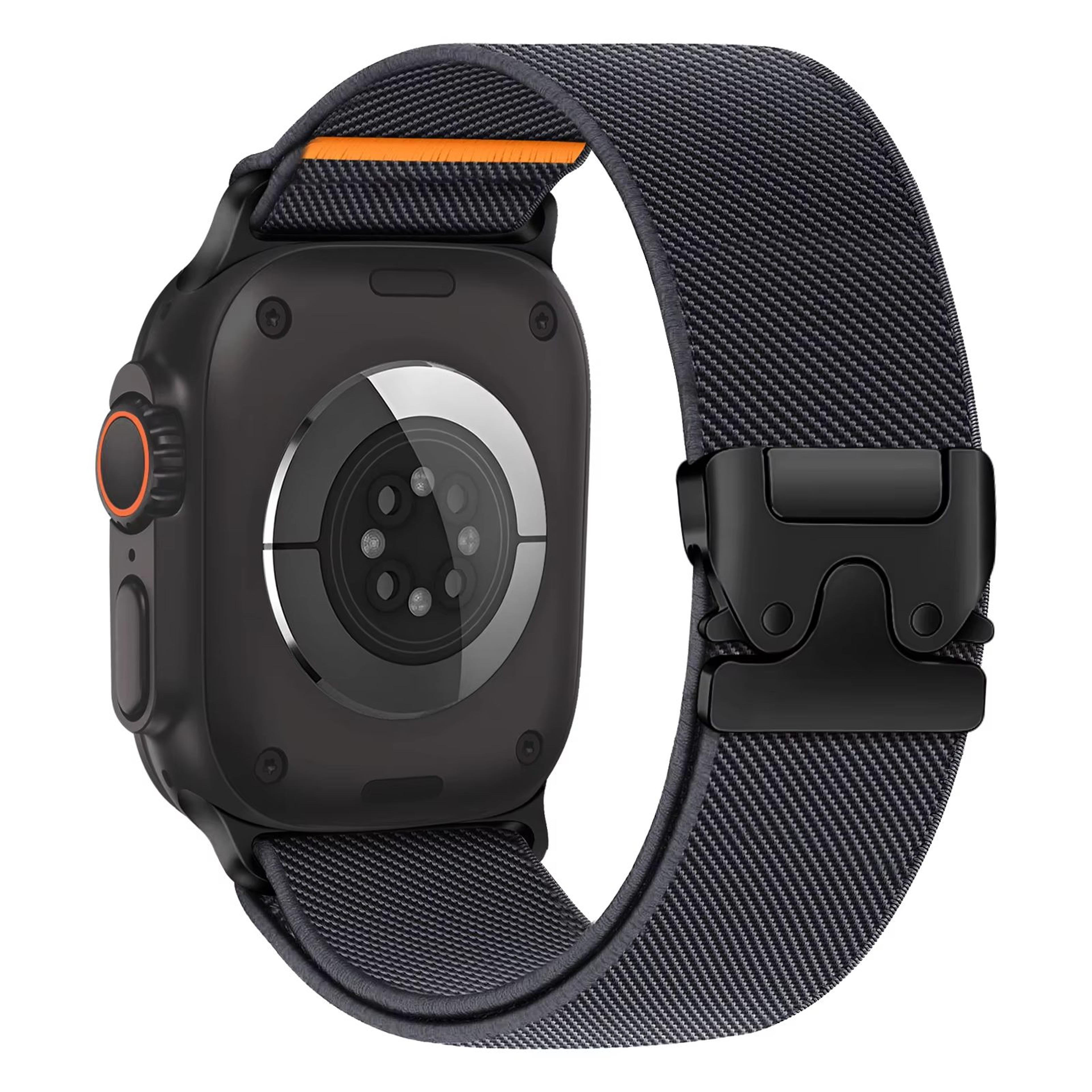 Parachute Weave Apple Watch Band  UltraDurable Nylon Strap For Apple Watch Ultra 2 Series 103 And S 12