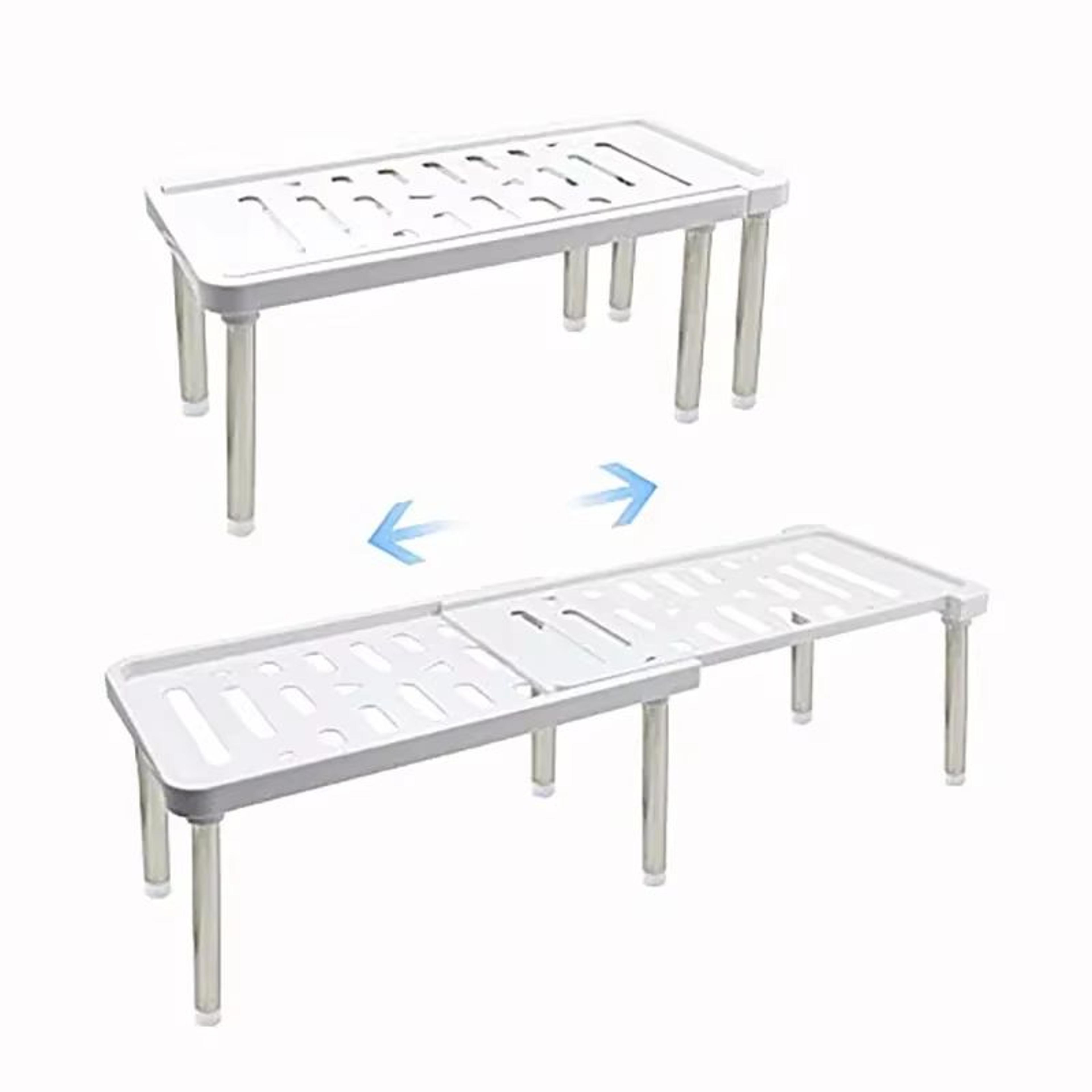 Retractable Kitchen Shelf Organizer  Adjustable Multifunction Storage Rack For Spices Bottles And H 6