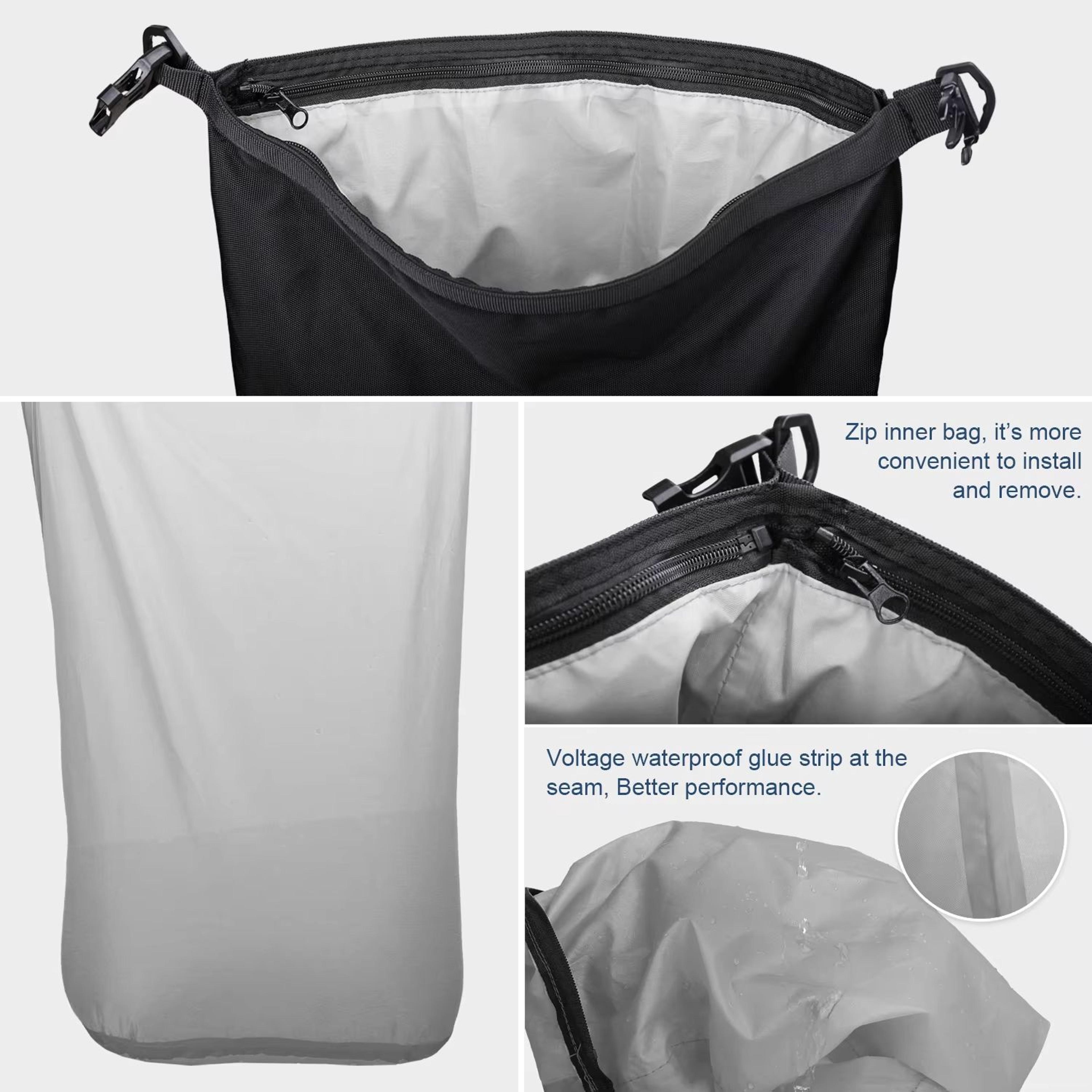 Rhinowalk Waterproof Motorcycle Tail Bag 30L  Expandable Rear Seat  Saddle Luggage For Touring Comm 3