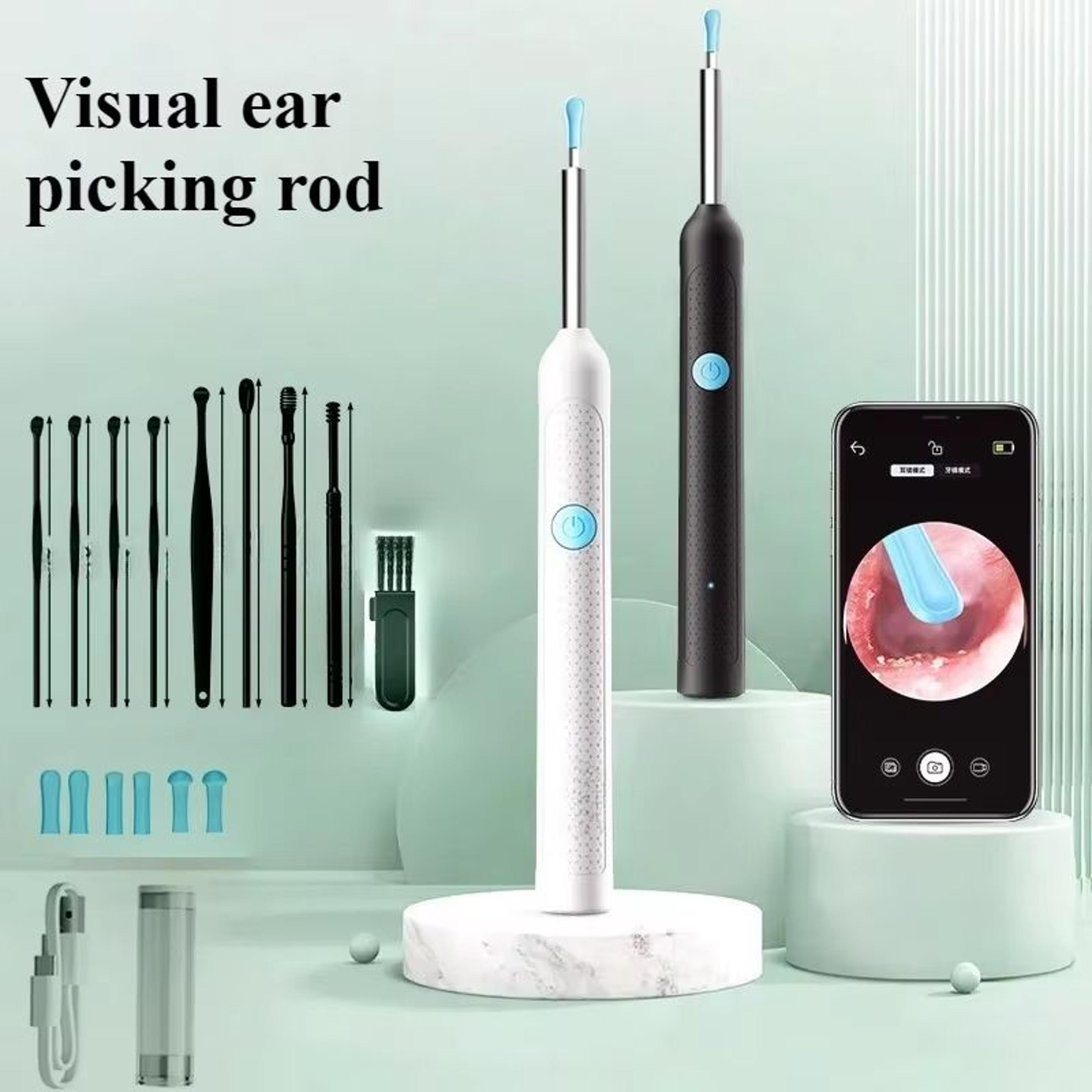 Smart Visual Ear Sticks Otoscope  Mini Camera Ear Wax Removal  Health Care Tool 0
