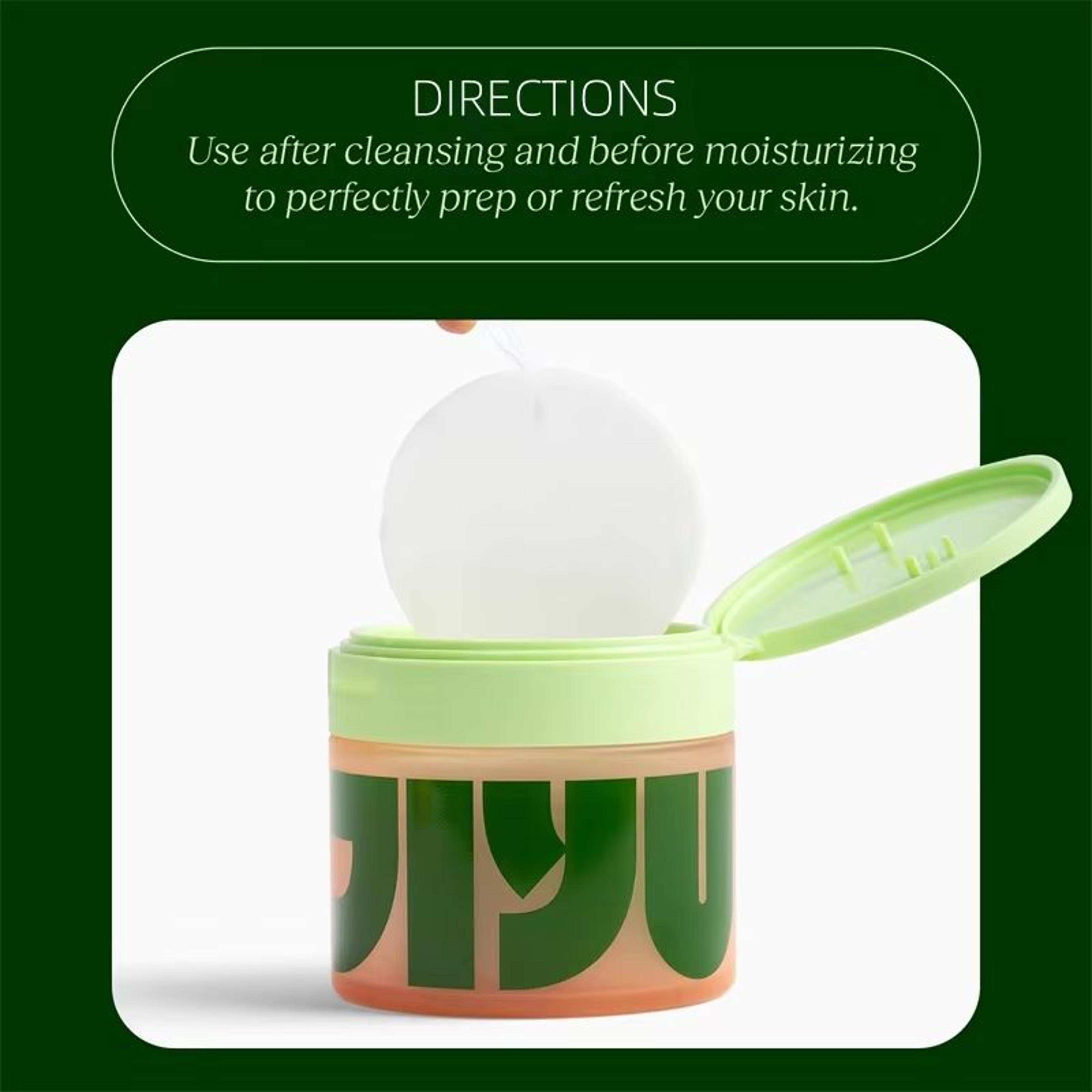 AntiAging Toner Pads  Dark Spot  Wrinkle Minimizing With Snail Mucin  Niacinamide 5