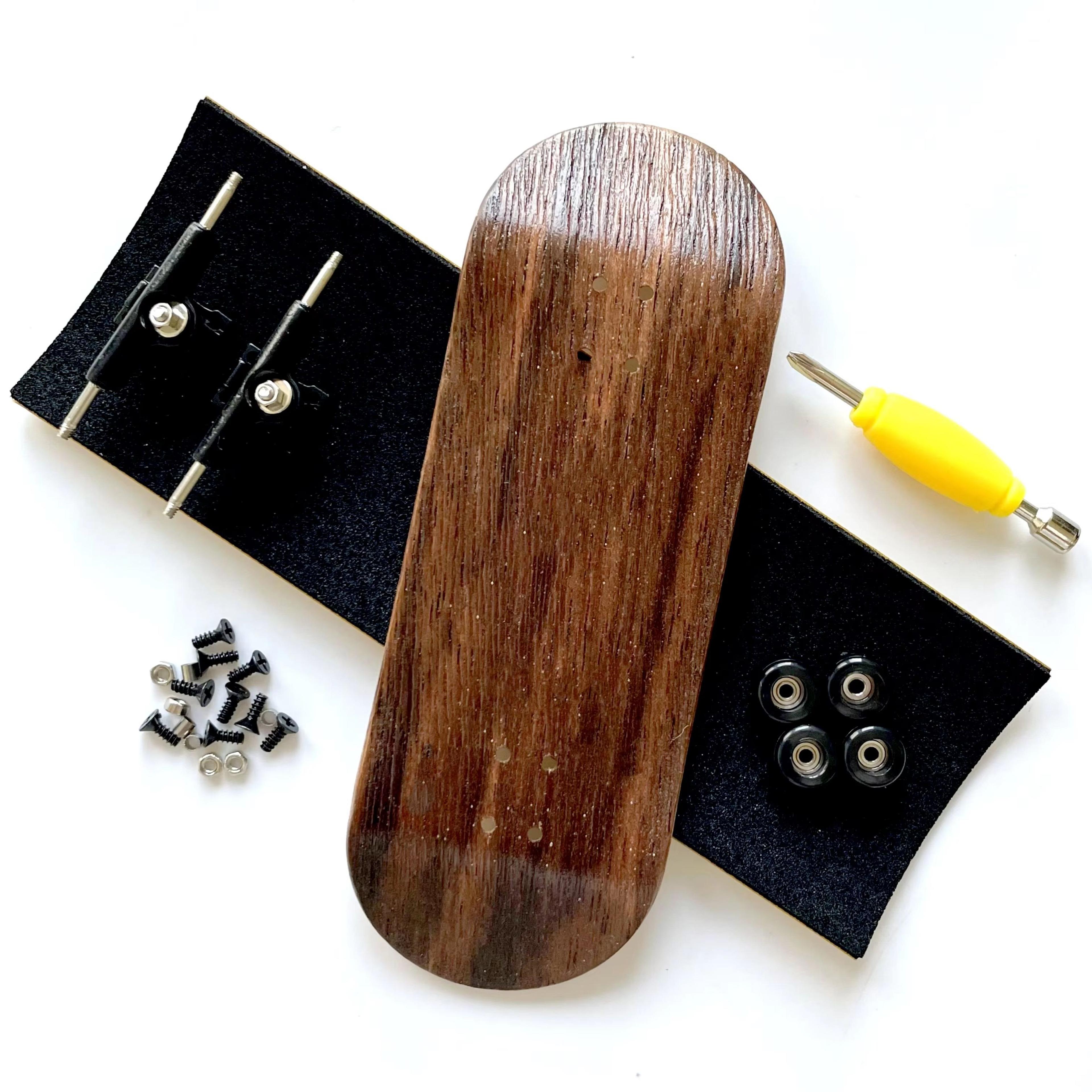 34mm Fingerboard Skateboard Set With Double Axle Trucks And Bearing Wheels 10